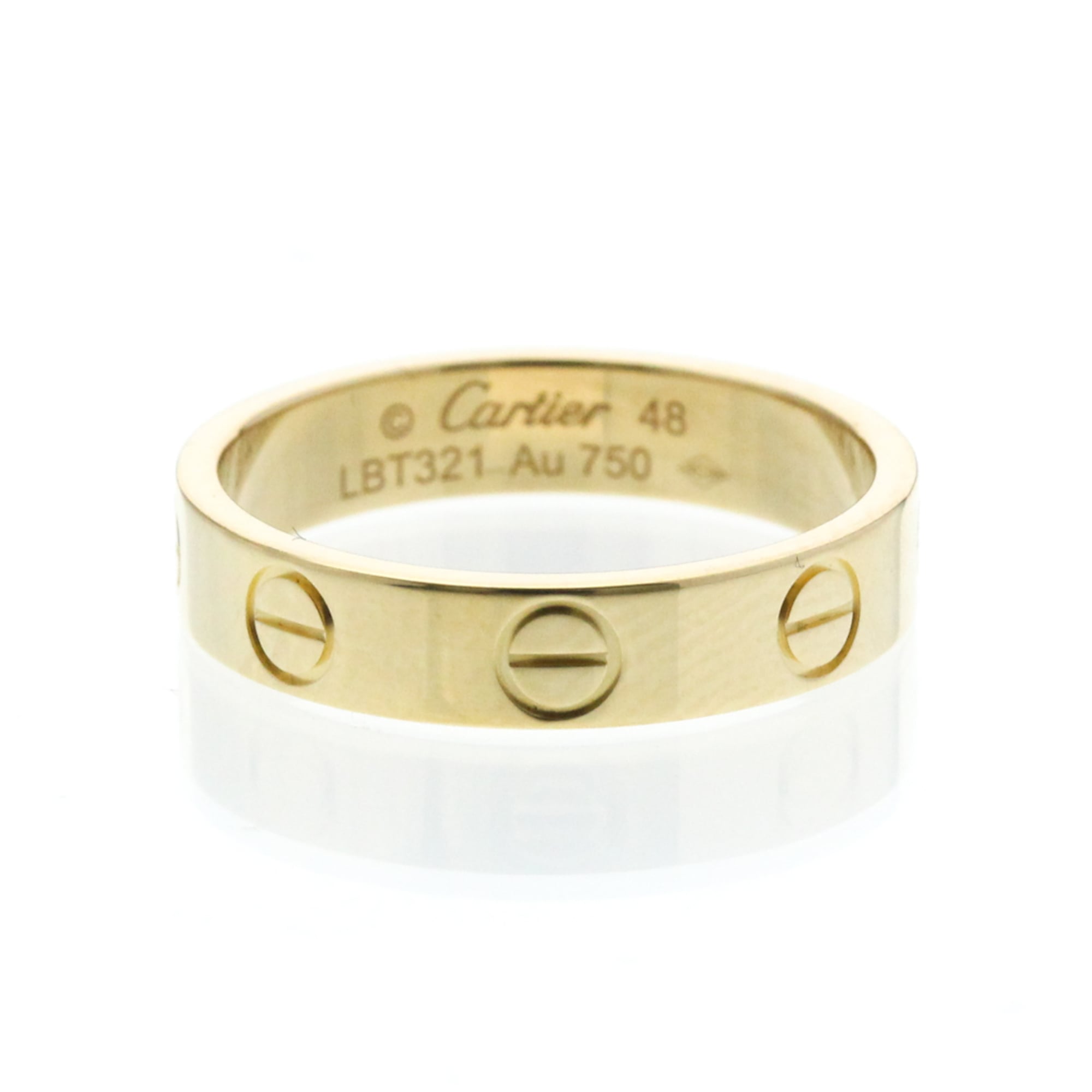 楽天市場】cartier ミニラブリング ygの通販