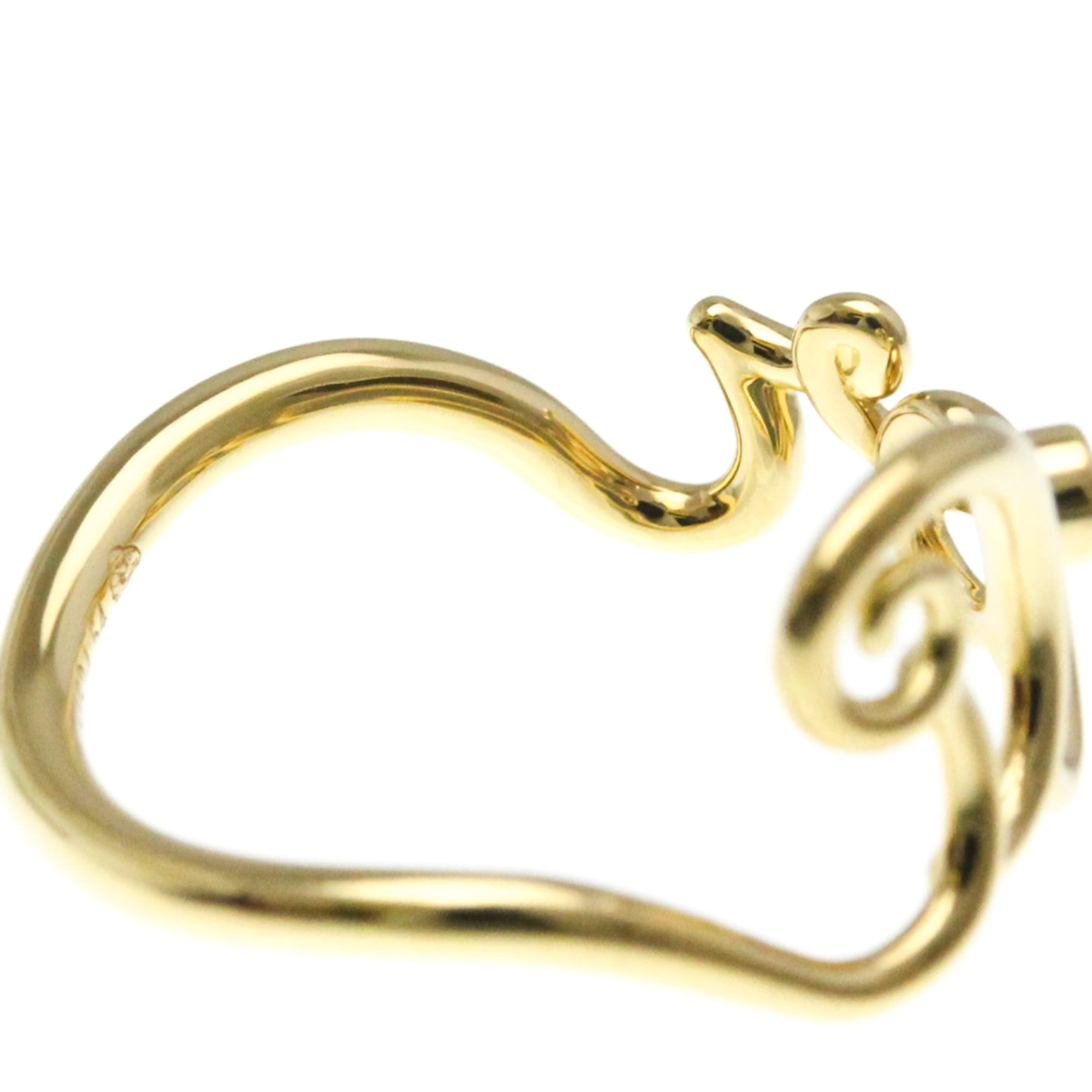 クリスチャン・ディオール(Christian Dior) ディオール アムール リング JOUI95052_0000 K18イエローゴールド(K18YG) ファッション ダイヤモンド バンドリング ゴールド【中古】