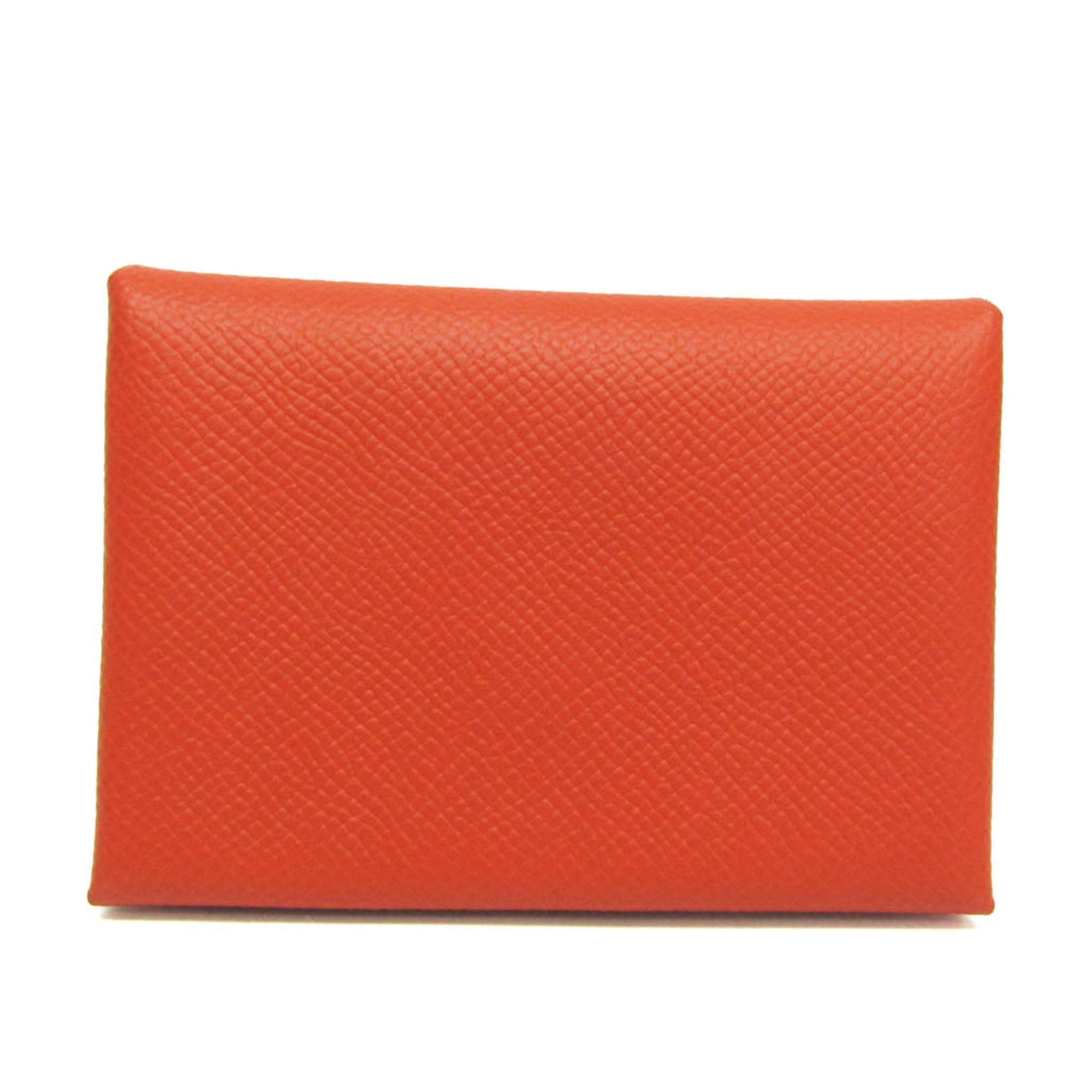 Rakuten - エルメス(Hermes) カルヴィ デュオ エプソン カードケース レッドブラウン【中古】