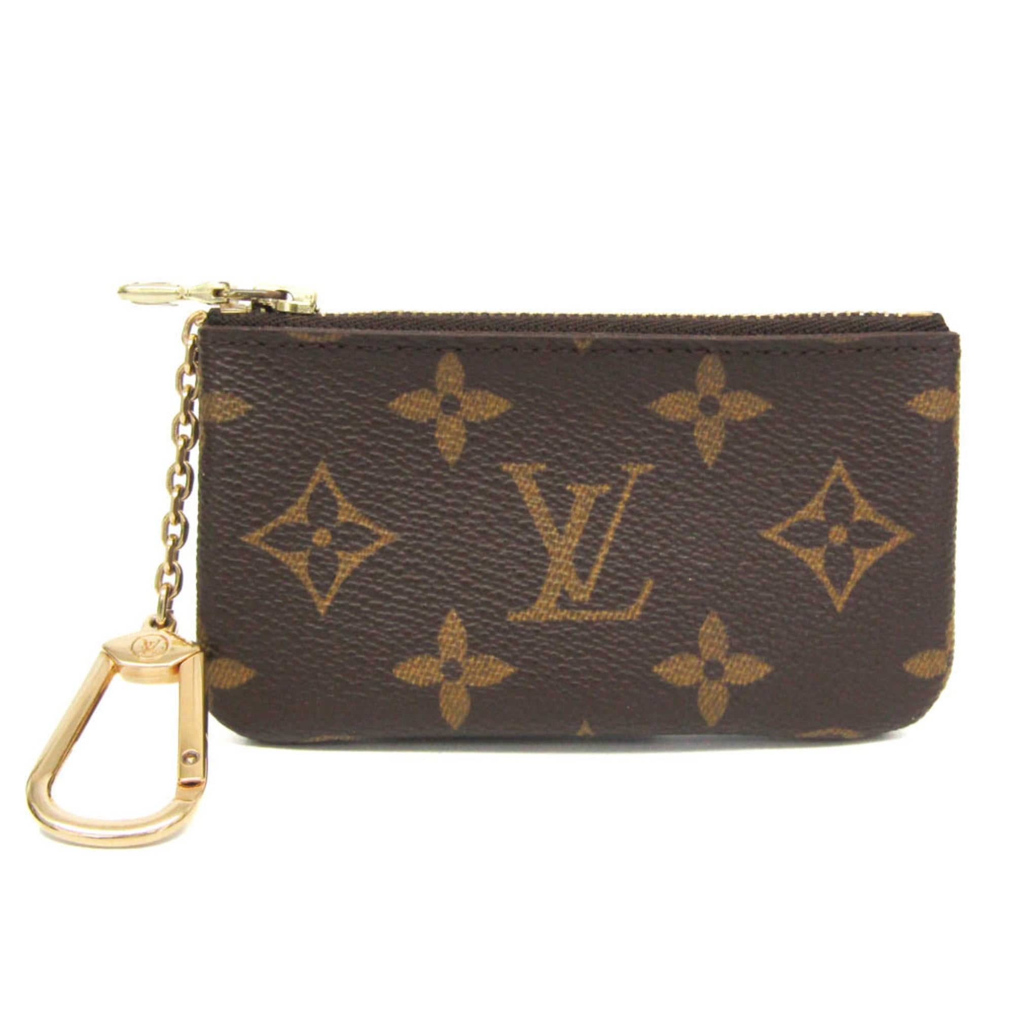 ルイ・ヴィトン(Louis Vuitton) モノグラム ポシェットクレ M62650 メンズ,レディース モノグラム 小銭入れ・コインケース ブラウン【中古】