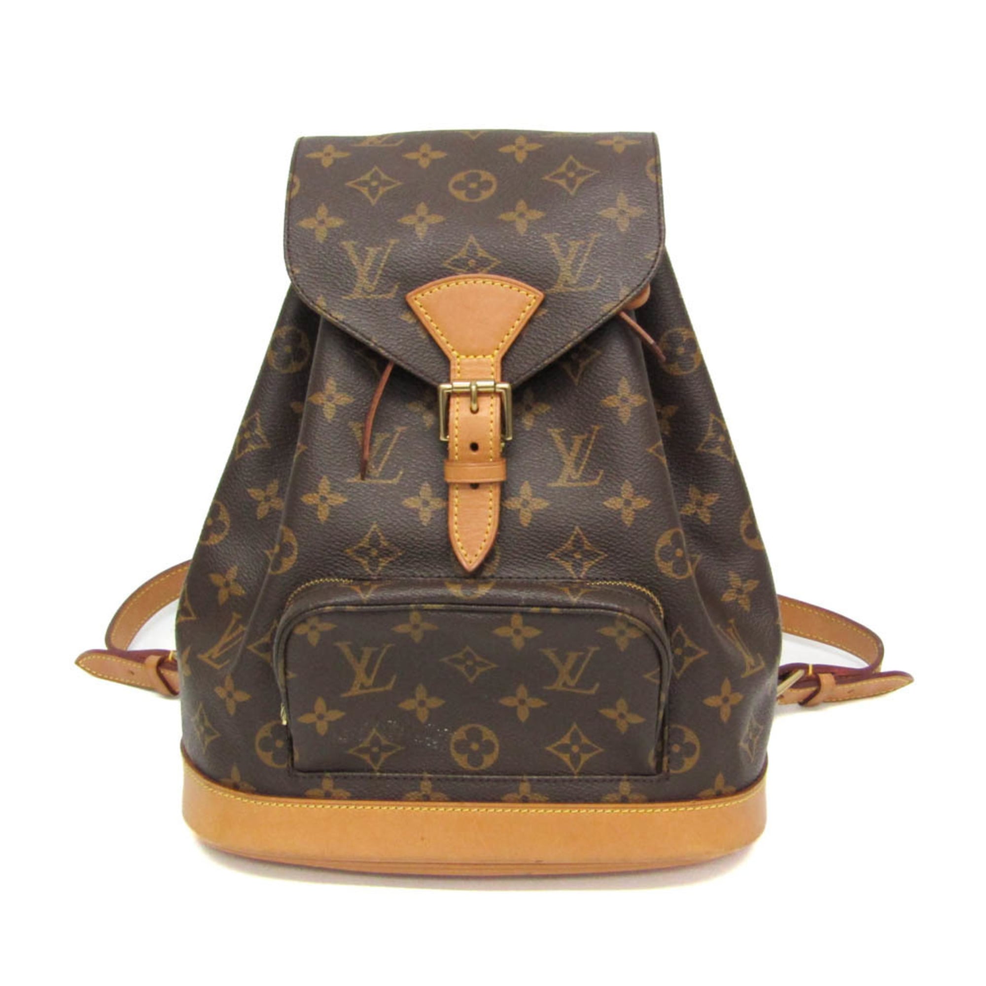 Rakuten - ルイ・ヴィトン(Louis Vuitton) モノグラム モンスリ MM M51136 レディース リュックサック ブラウン【中古】