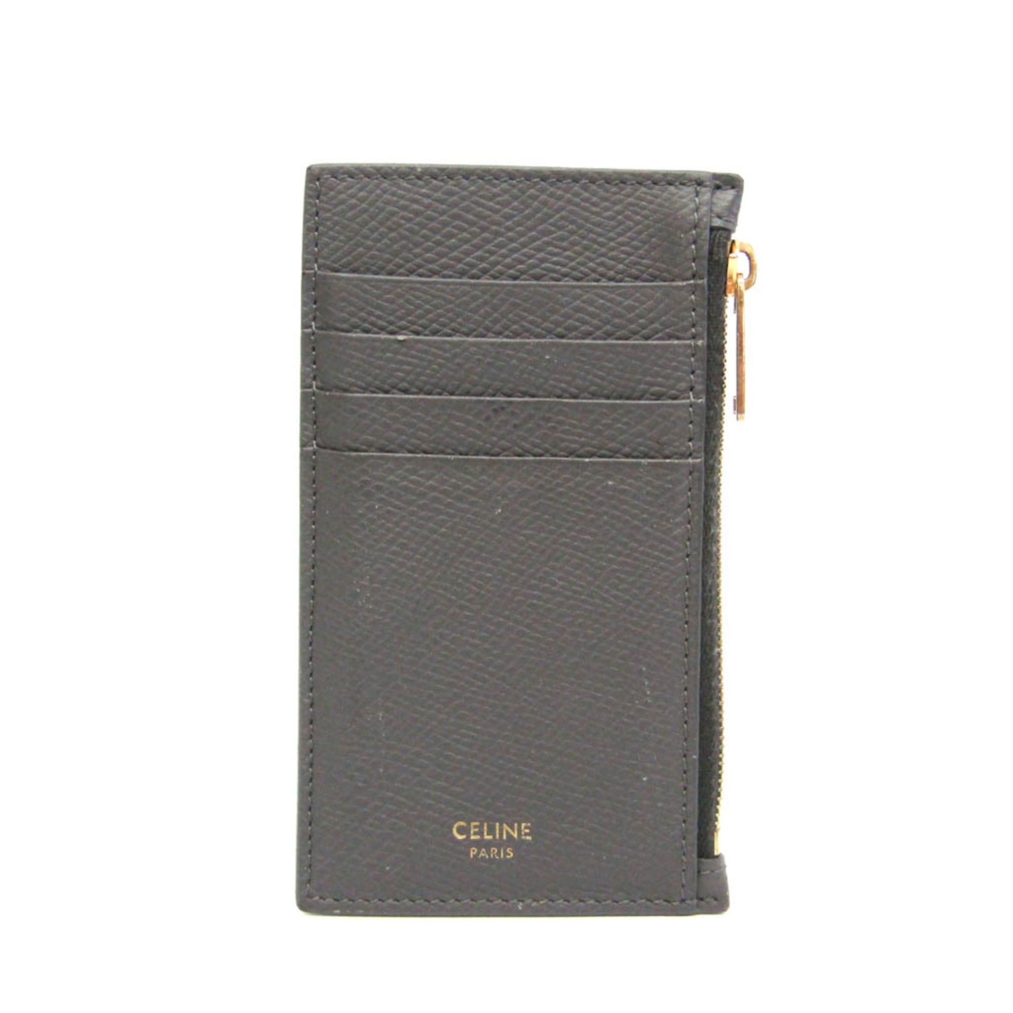 新品同様セリーヌコンパクトジップドカードホルダーカードケースパスケース CELINE（セリーヌ） コンパクト ジップドカードホルダー カードケース
