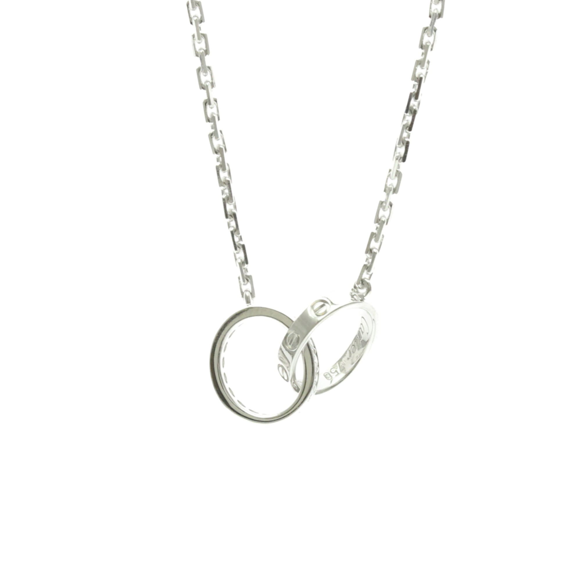 カルティエ(Cartier) K18ホワイトゴー�