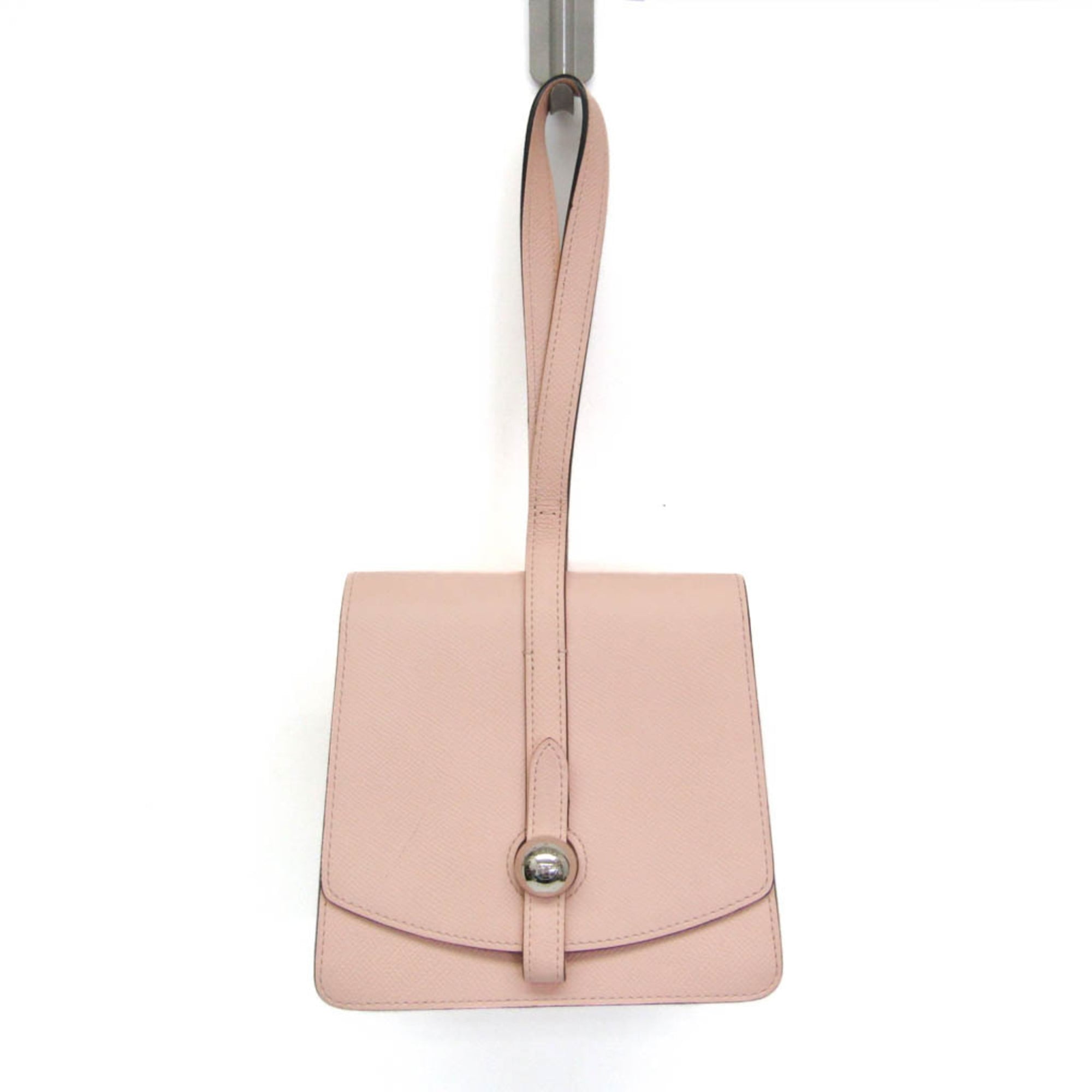 MOYNAT(モワナ) ショルダーバッグ美品  Cabotin(カボタン) ピンク レザー モワナ ショルダーバッグ美品 Cabotin(カボタン) ピンク レザー