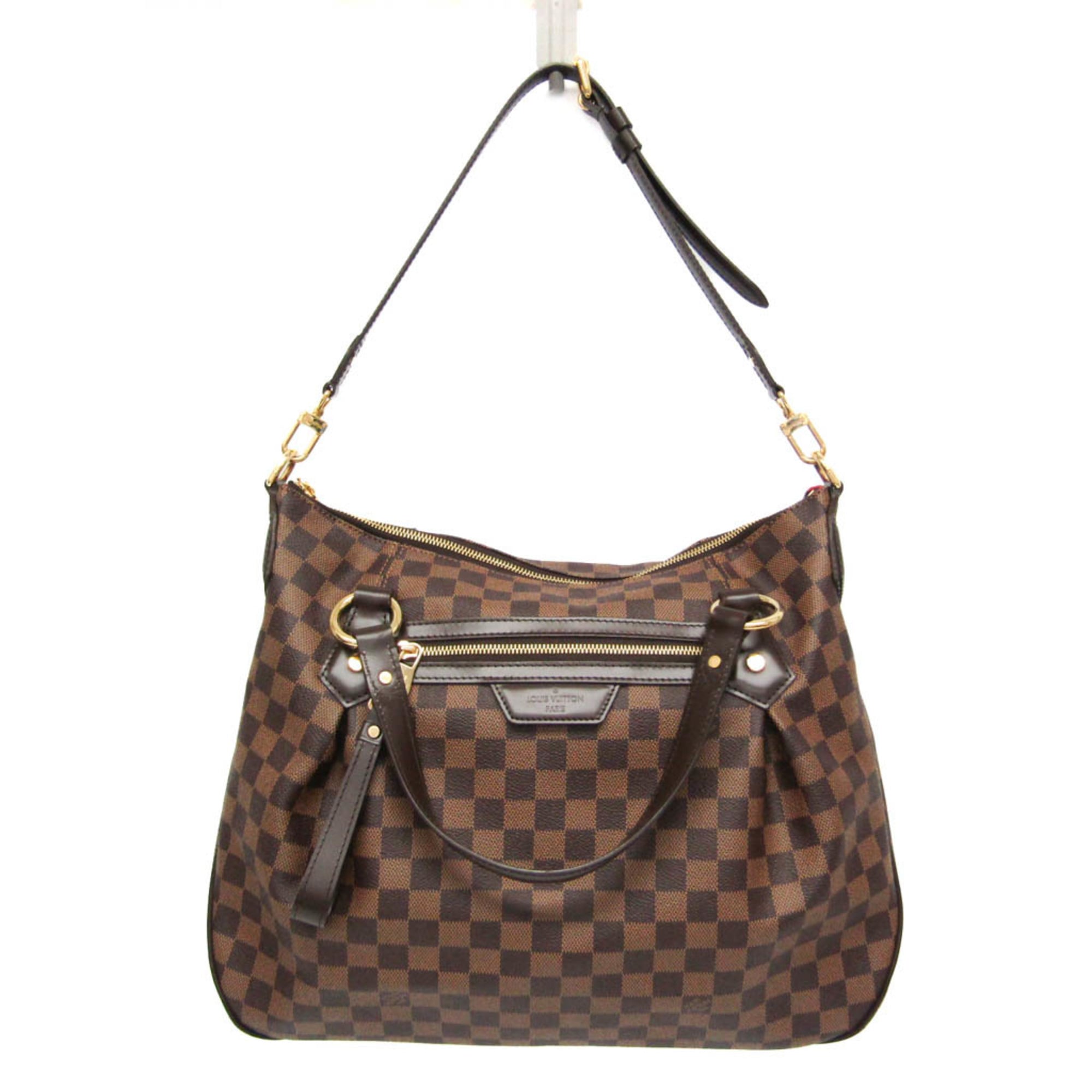 Rakuten - ルイ・ヴィトン(Louis Vuitton) ダミエ イーヴォラMM N41131 レディース ハンドバッグ,ショルダーバッグ ブラウン,エベヌ【中古】