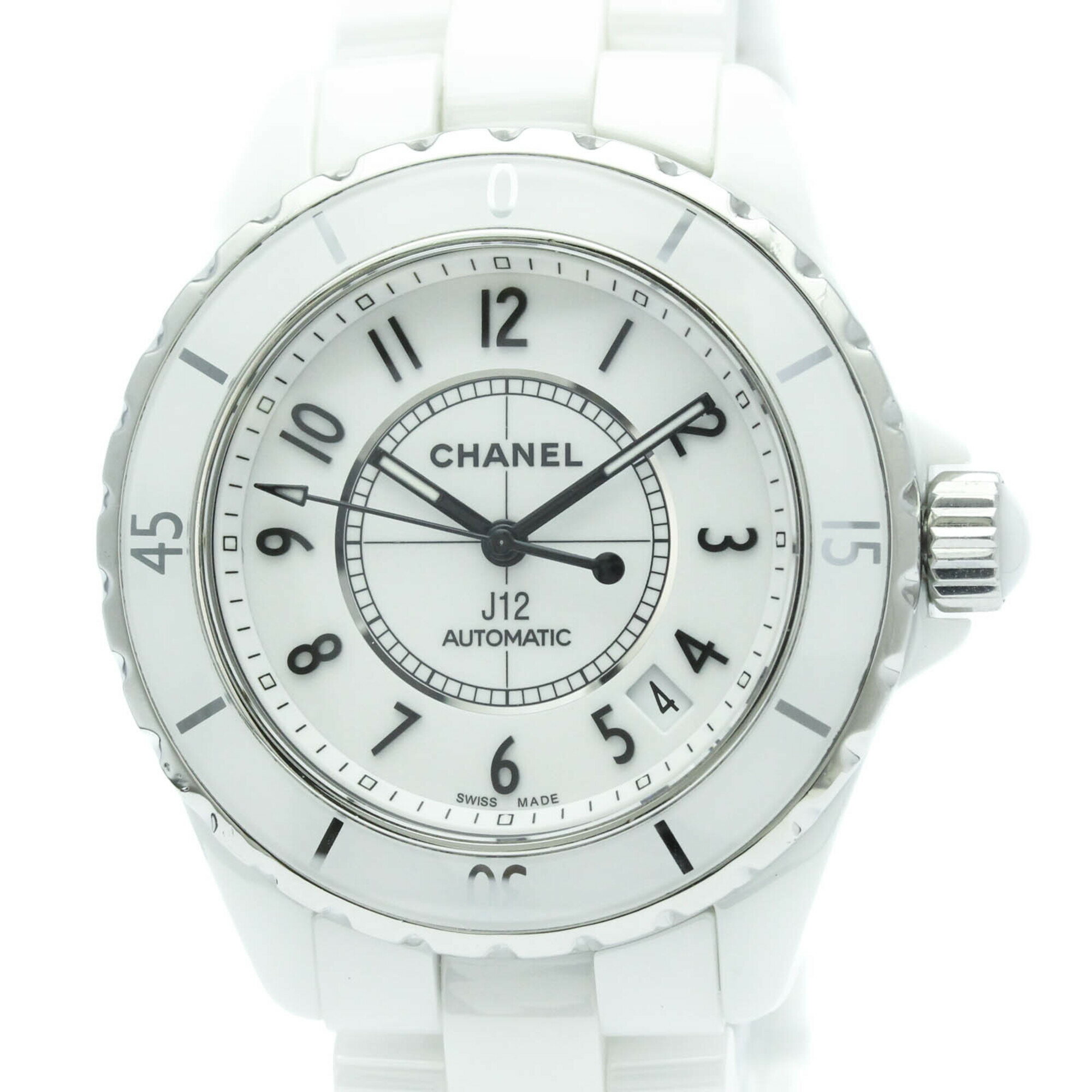シャネル (CHANEL) J12 セラミック 自動巻き メンズ 時計 H0970 (外装仕上げ済み)【中古】