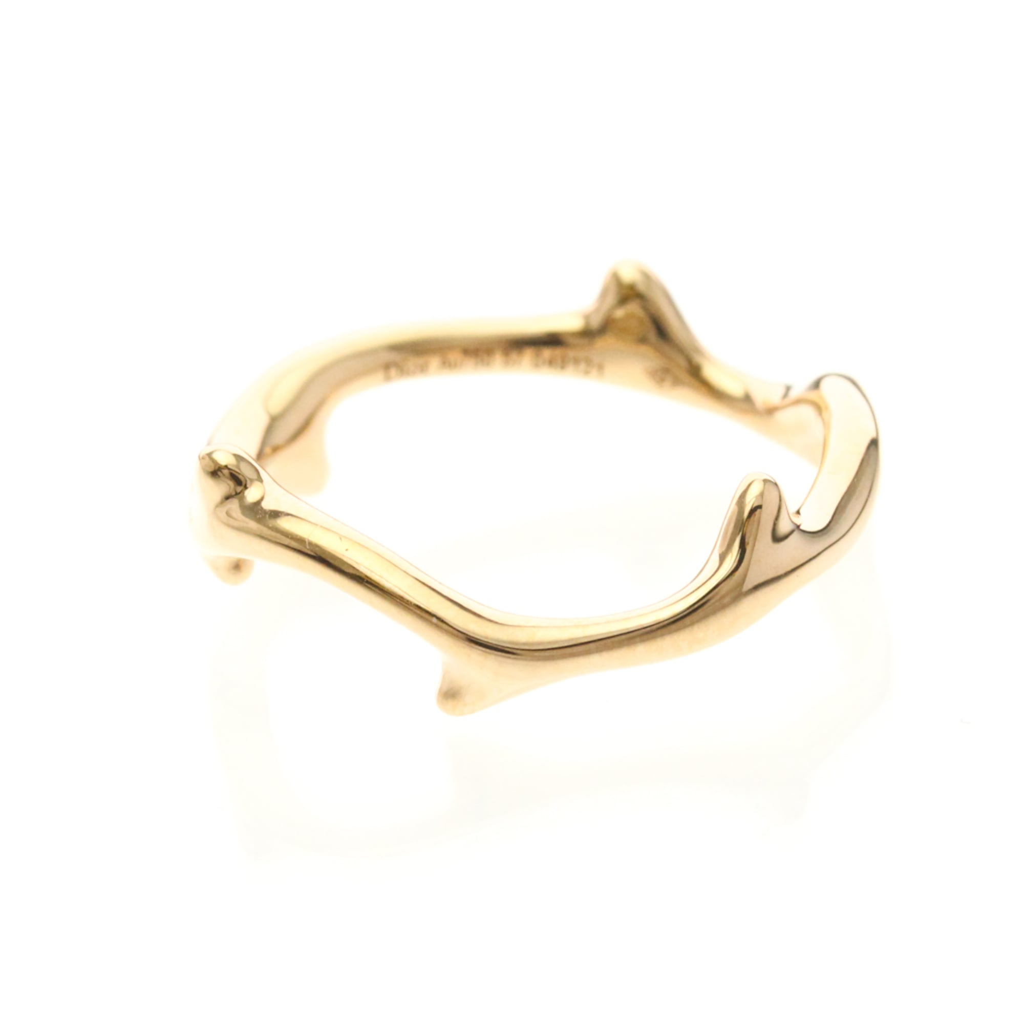 クリスチャン・ディオール(Christian Dior) ボワ ドゥ ローズ リング K18ピンクゴールド(K18PG) ファッション 無し バンドリング ピンクゴールド(PG)【中古】