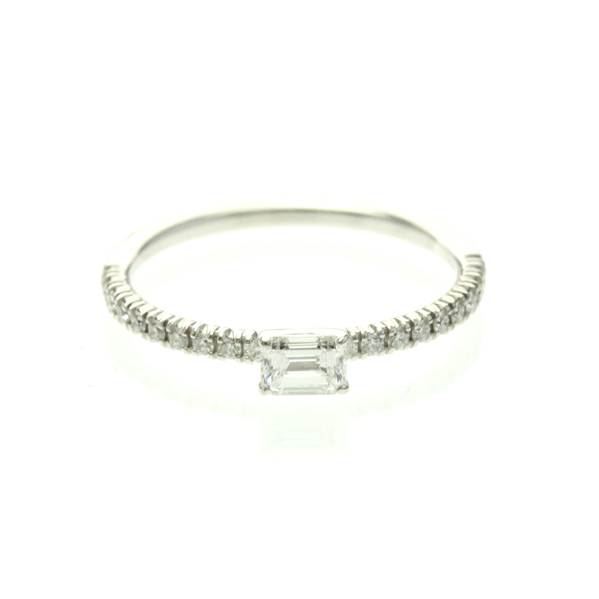 カルティエ(Cartier) エタンセル ダイヤモンド リング プラチナ ファッション ダイヤモンド バンドリング シルバー【中古】