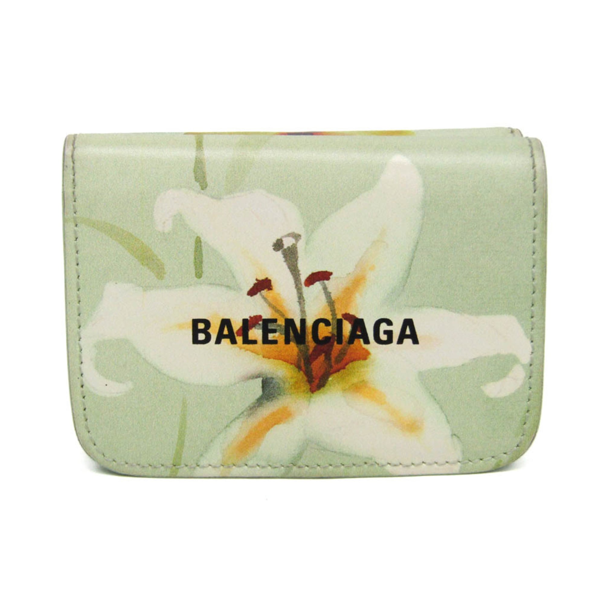新品未使用品　BALENCIAGA  二つ折り財布　EVERYDAY ホワイト BALENCIAGA（バレンシアガ） 並行輸入 3つ折り財布 エブリデイ 594312