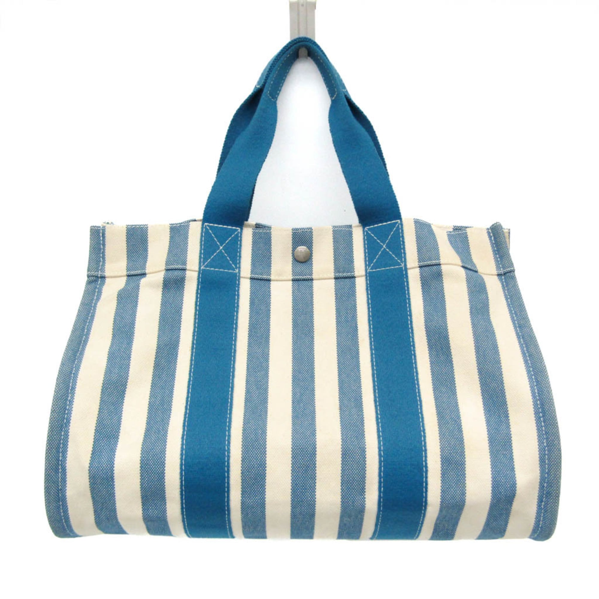 エルメス HERMES カンヌPM ハンドバッグ トートバッグ キャンバス 