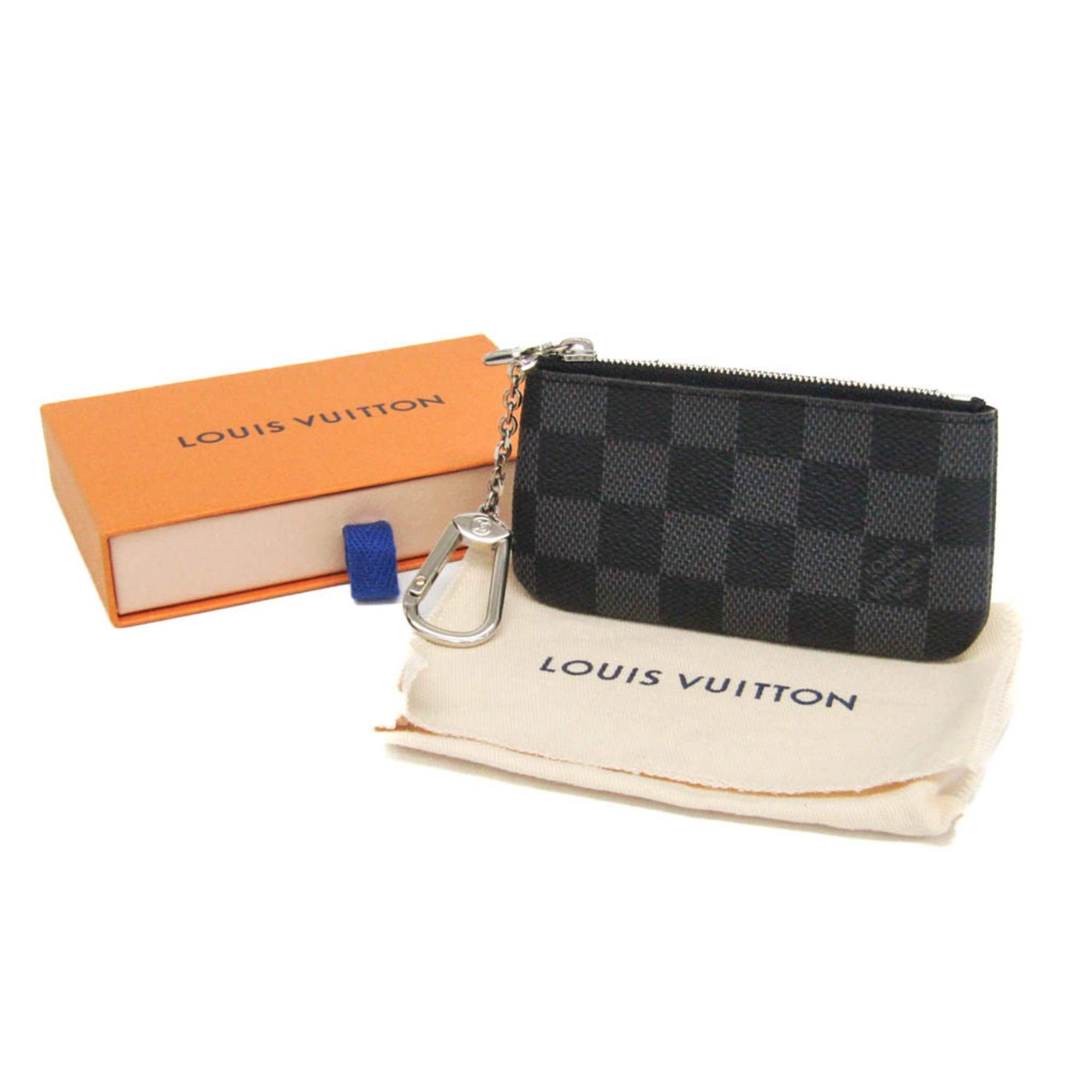 ルイ・ヴィトン(Louis Vuitton) ダミエ・グラフィット ポシェット クレ N60155 メンズ ダミエグラフィット 小銭入れ・コインケース ダミエ・グラフィット【中古】 2