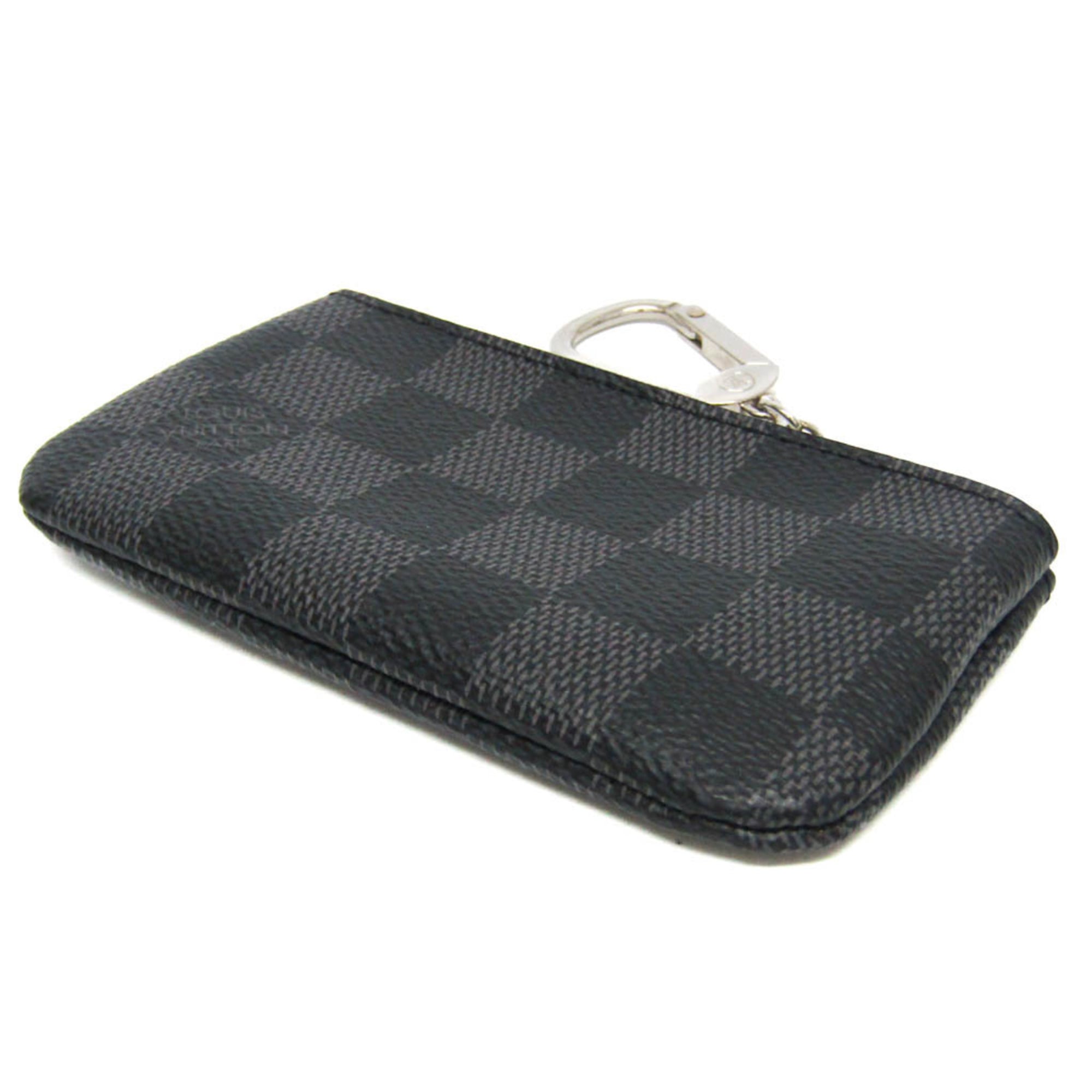 ルイ・ヴィトン(Louis Vuitton) ダミエ・グラフィット ポシェット クレ N60155 メンズ ダミエグラフィット 小銭入れ・コインケース ダミエ・グラフィット【中古】 3