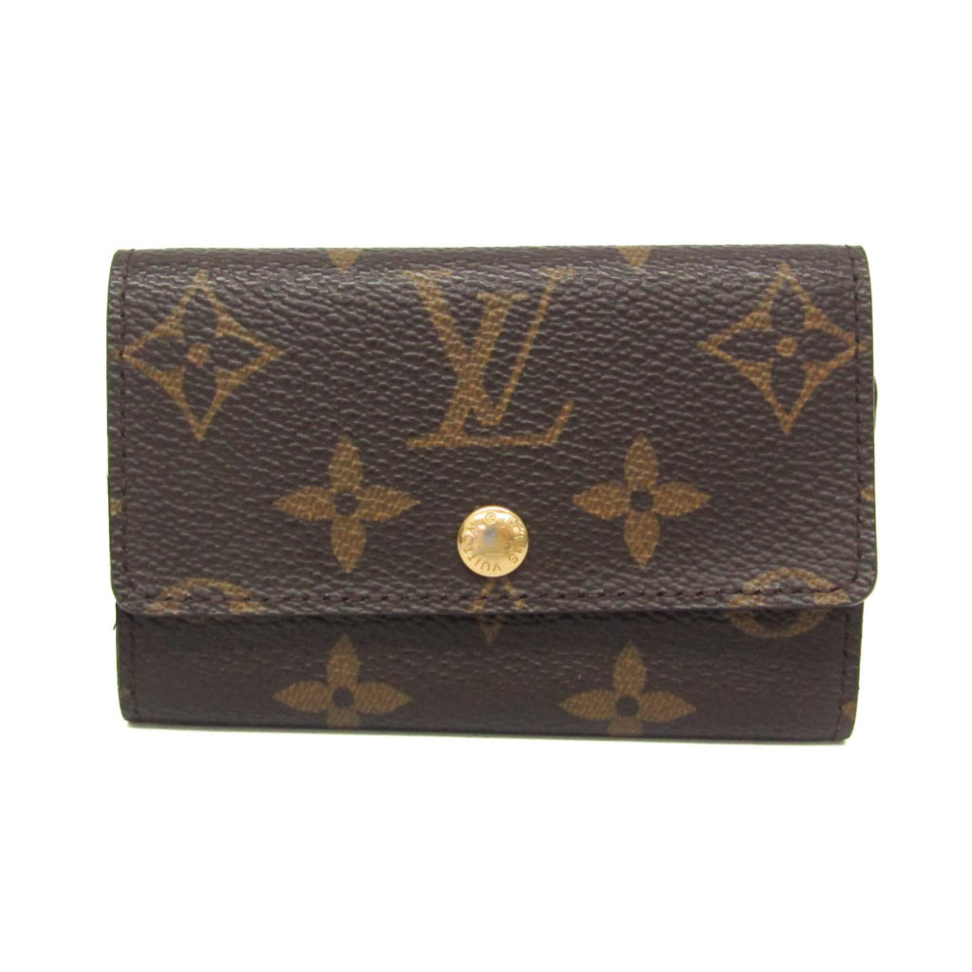 ルイ・ヴィトン(Louis Vuitton) モノグラム ミュルティクレ6 M62630 メンズ,レディース モノグラム キーケース ブラウン【中古】