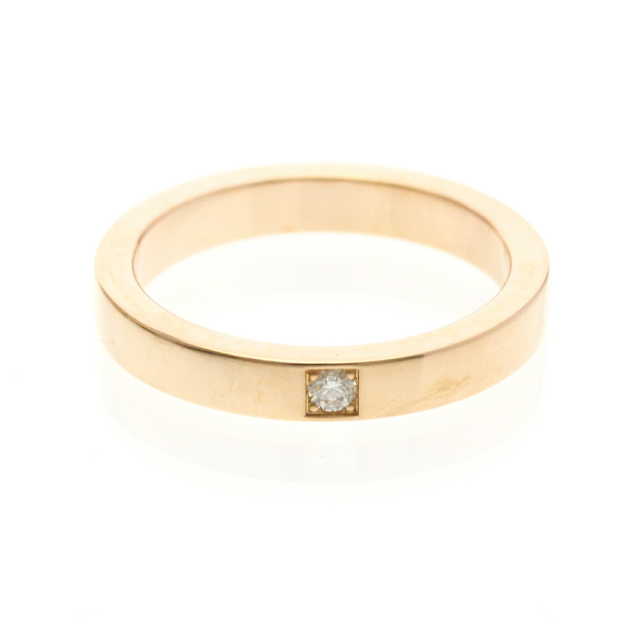 Rakuten - ブルガリ(Bvlgari) マリーミーリング 1Pダイヤモンド K18ピンクゴールド(K18PG) ファッション ダイヤモンド リング ピンクゴールド(PG)【中古】