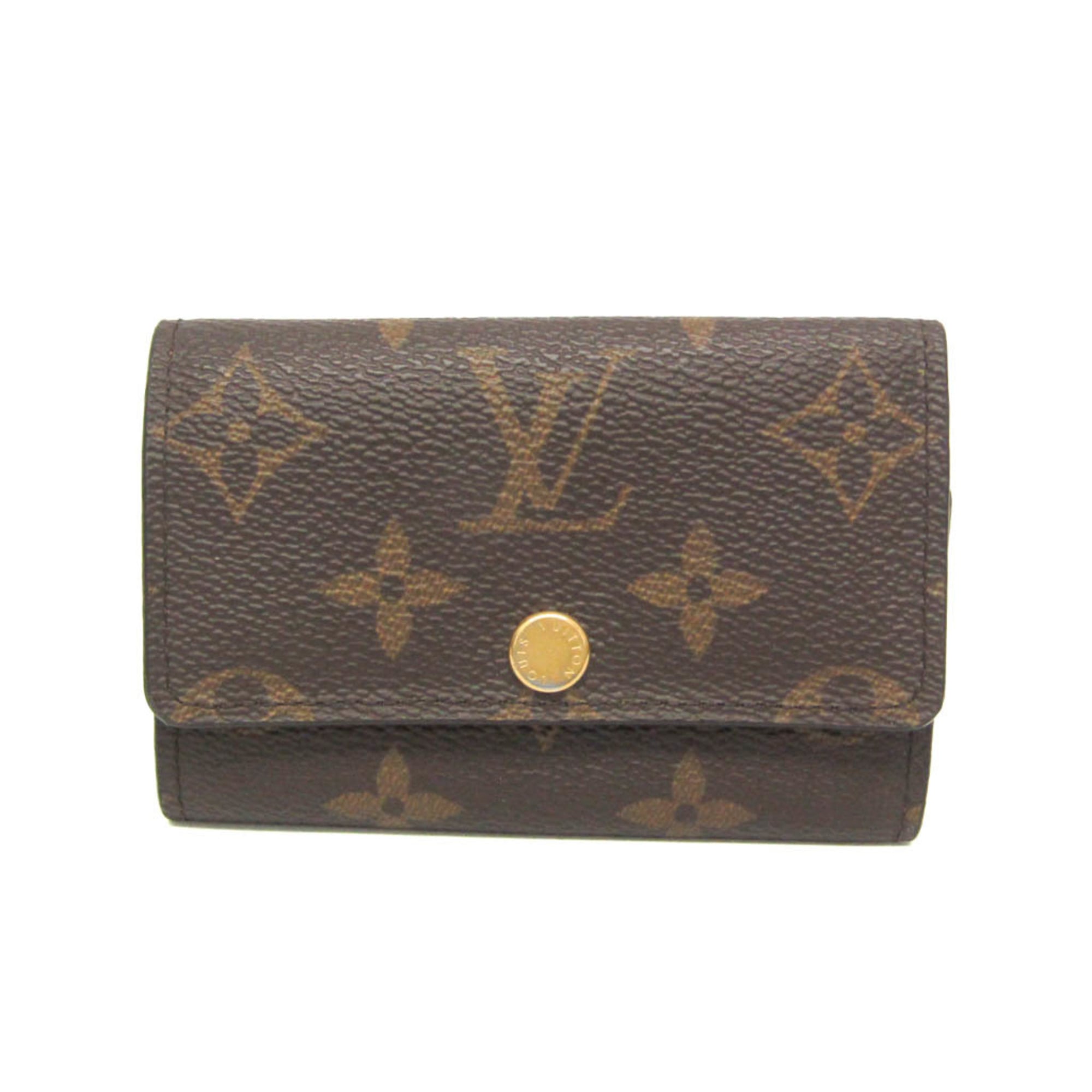 ルイ・ヴィトン(Louis Vuitton) モノグラム ミュルティクレ6 M62630 メンズ,レディース モノグラム キーケース ブラウン【中古】
