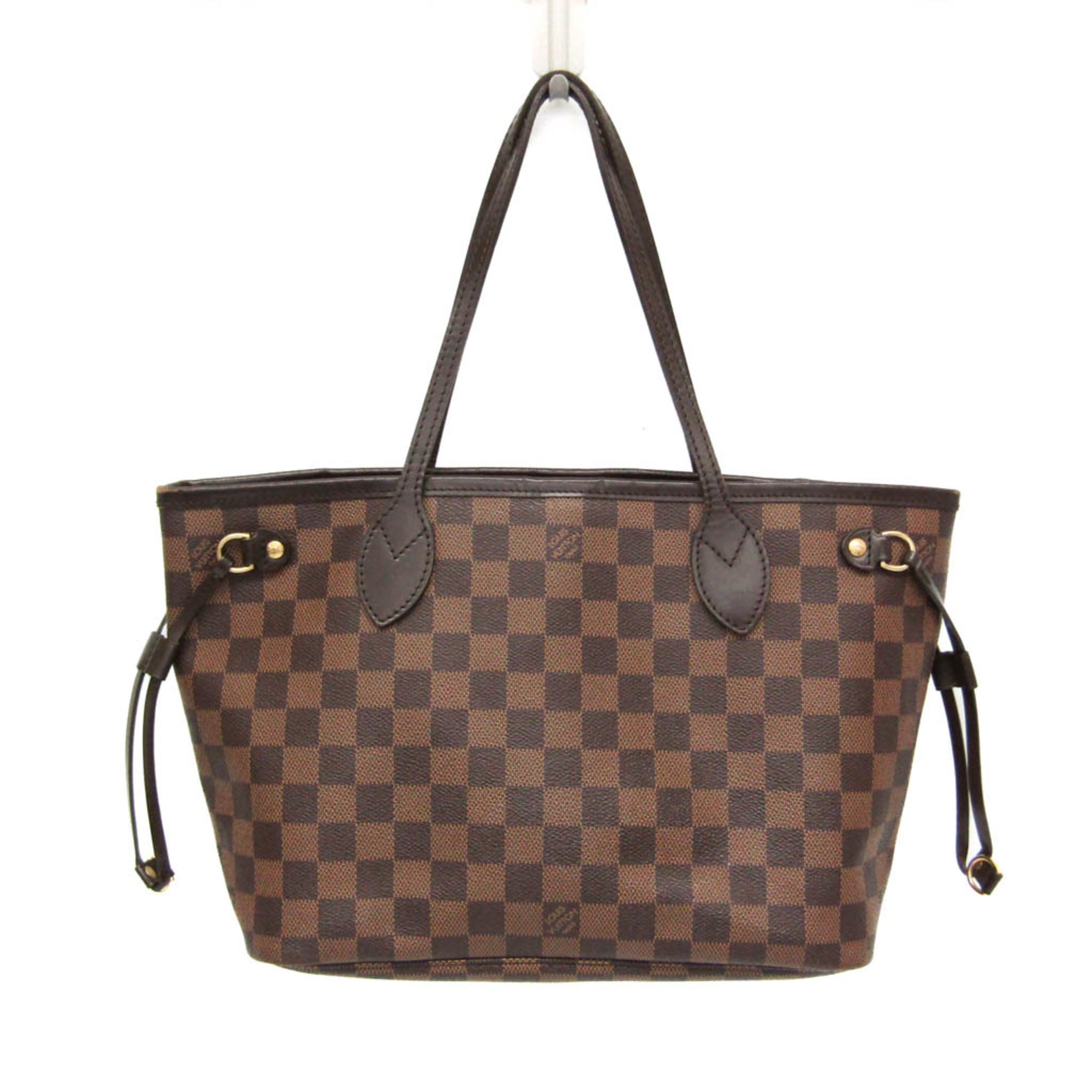 Rakuten - ルイ・ヴィトン(Louis Vuitton) ダミエ ネヴァーフル PM N51109 レディース トートバッグ エベヌ【中古】