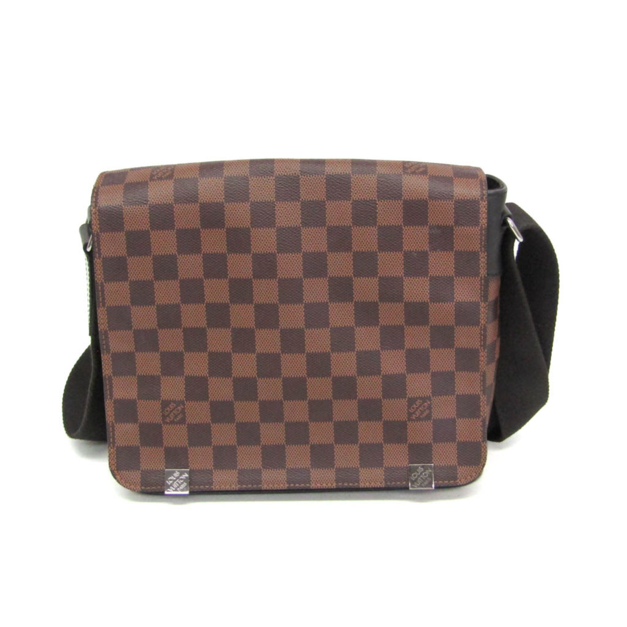 ルイ・ヴィトン(Louis Vuitton) ダミエ ディストリクト PM NM N41031 メンズ メッセンジャーバッグ,ショルダーバッグ ブラウン【中古】