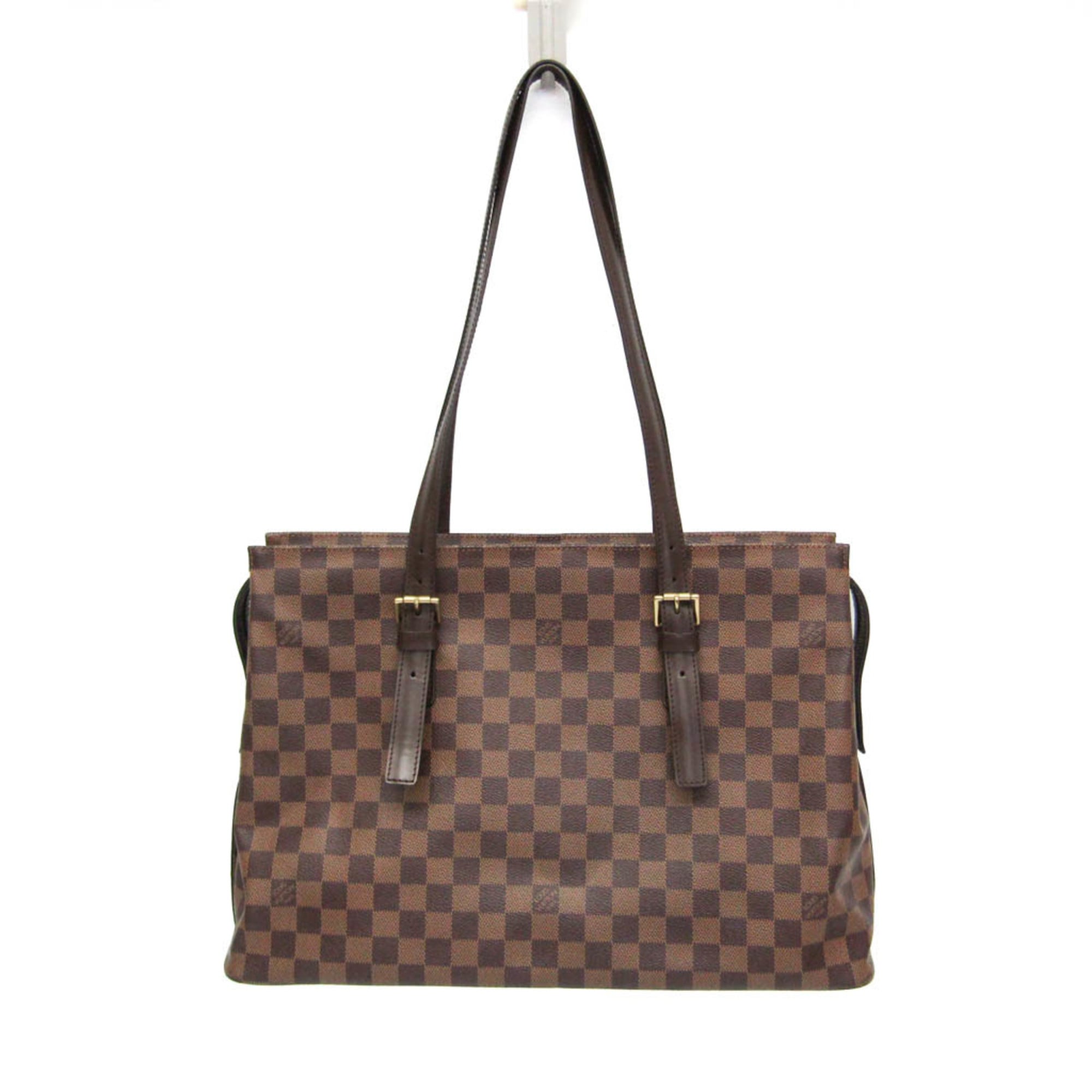 ルイ・ヴィトン(Louis Vuitton) ダミエ チェルシー N51119 レディース ショルダーバッグ ブラウン,エベヌ【中古】