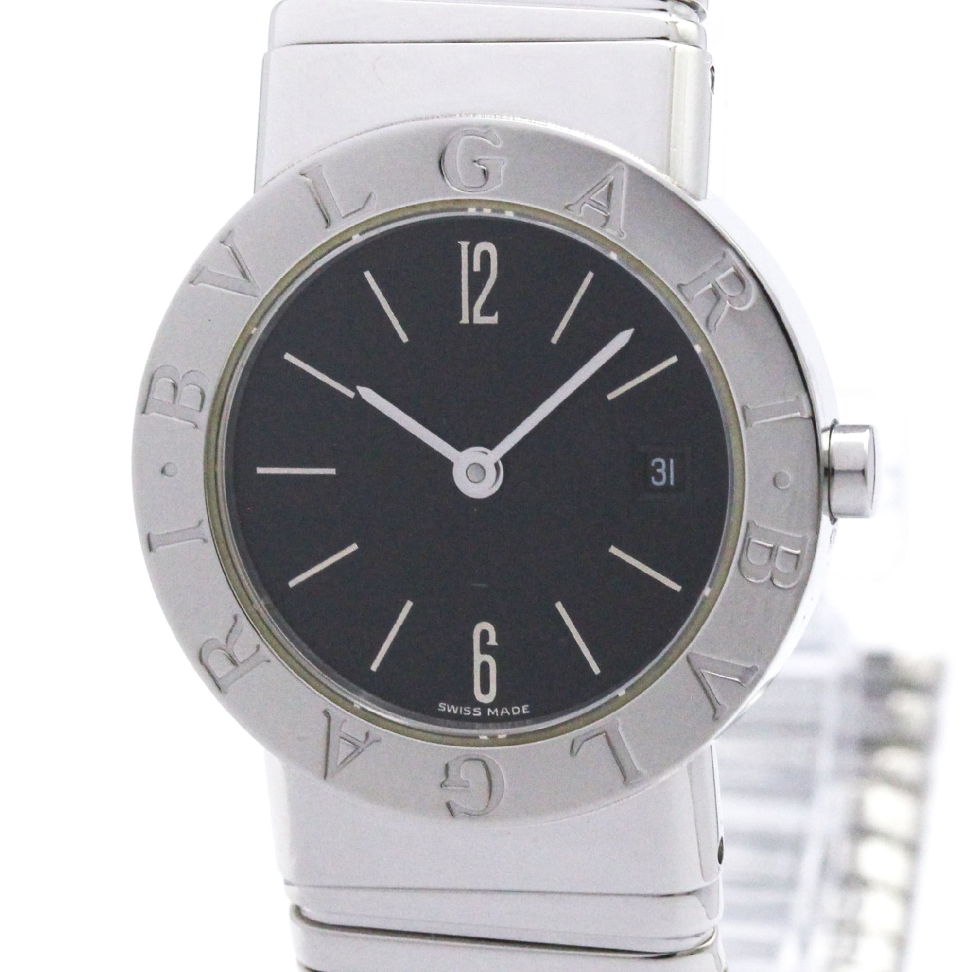 ブルガリ (BVLGARI) トゥボガス ステンレススチール クォーツ レディース 時計 BB26  ...