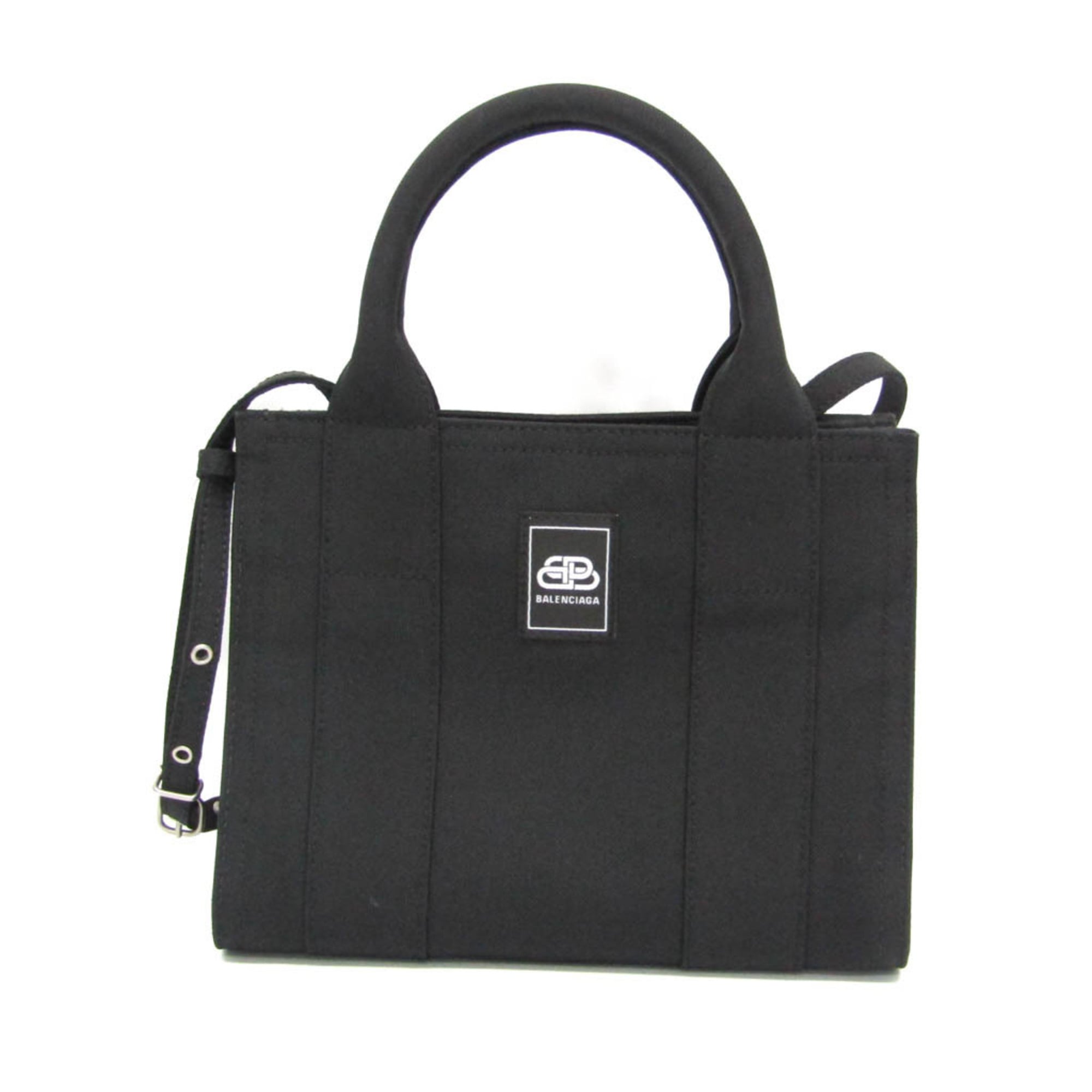 バレンシアガ(Balenciaga) トレード XS 620882 メンズ,レディース ポリアミド ハンドバッグ,ショルダーバッグ ブラック【中古】