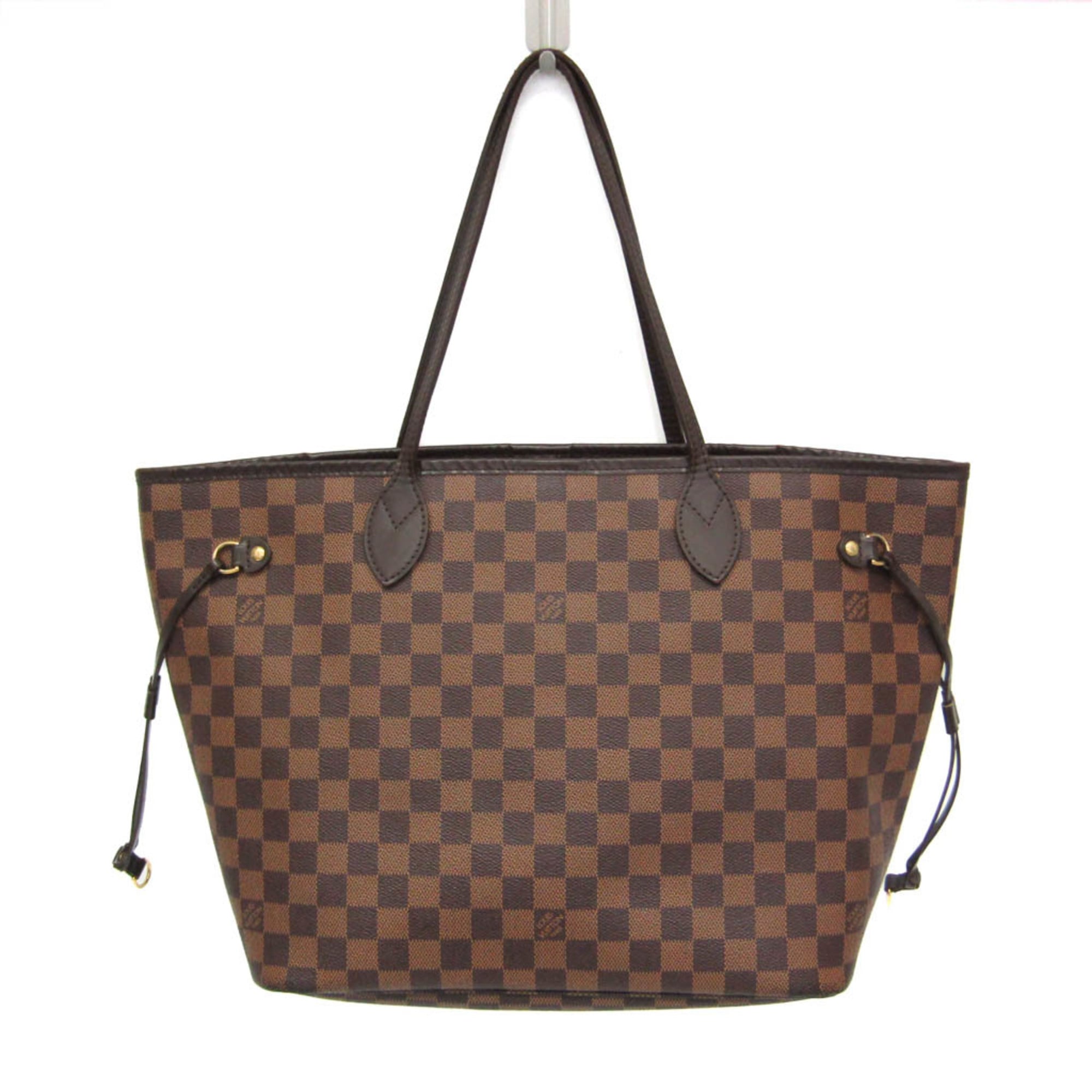 ルイ・ヴィトン(Louis Vuitton) ダミエ ネヴァーフル MM N51105 レディース トートバッグ ブラウン【中古】