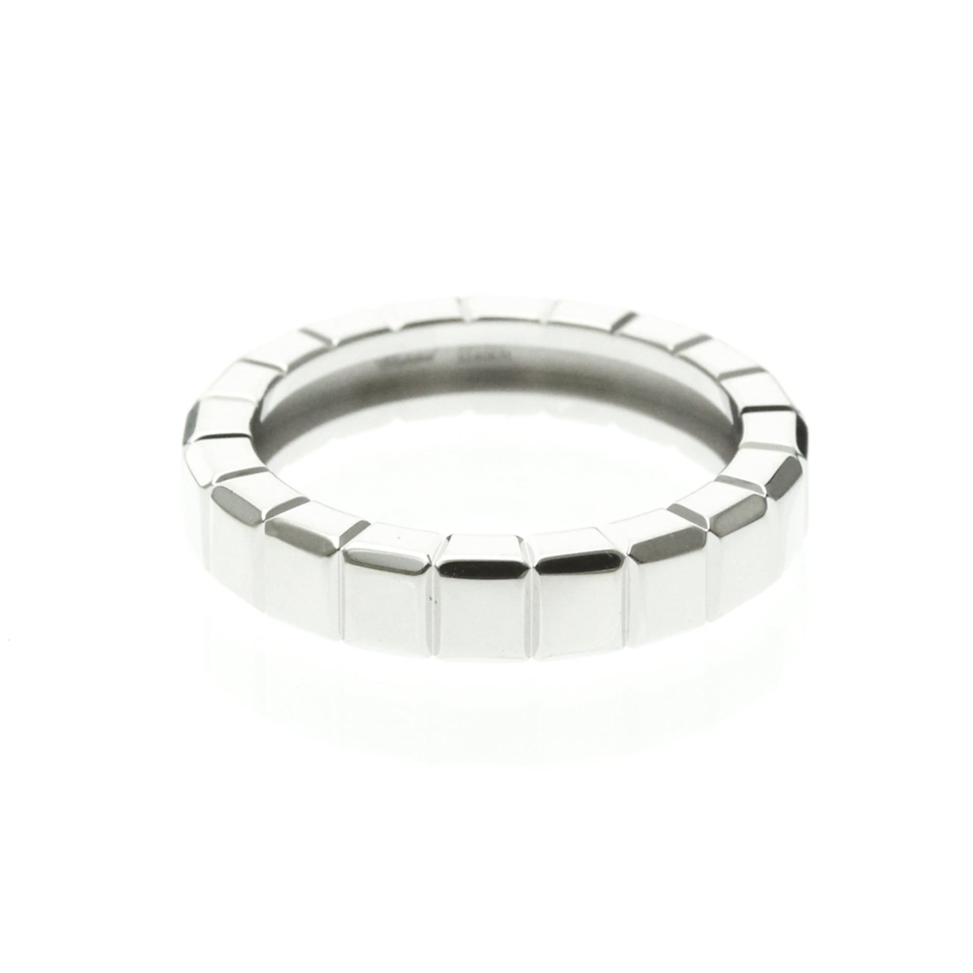 Rakuten - ショパール(Chopard) アイスキューブリング 827407 K18ホワイトゴールド(K18WG) ファッション 無し リング シルバー【中古】