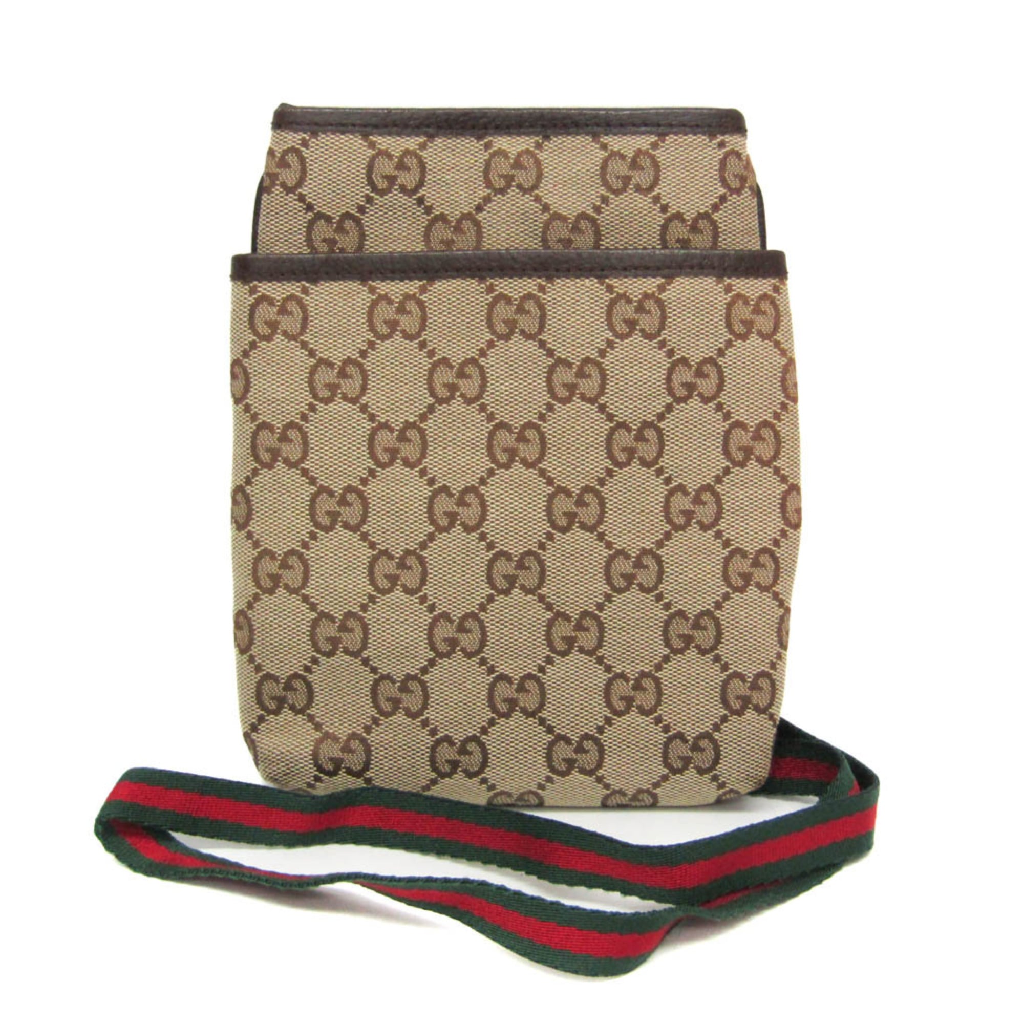 Rakuten - グッチ(Gucci) GGキャンバス シェリーライン 141863 レディース GGキャンバス ショルダーバッグ【中古】