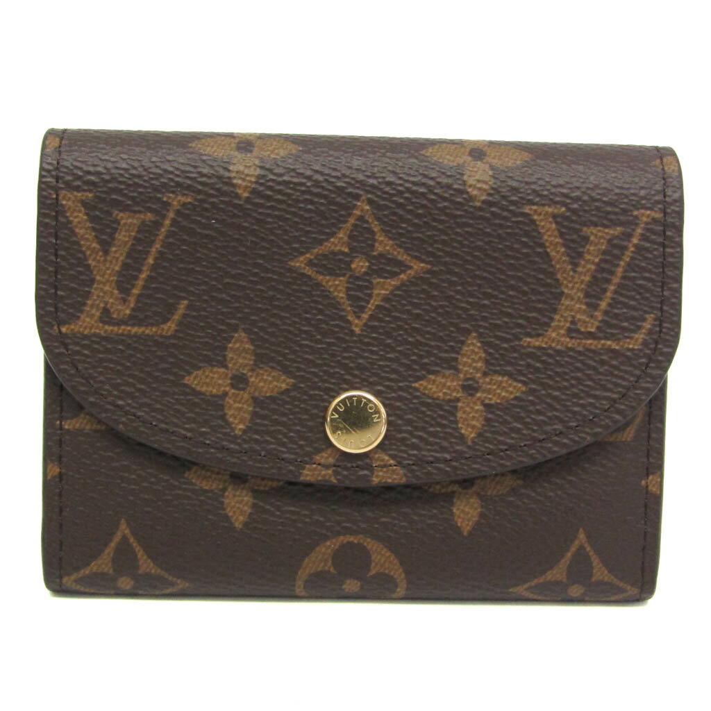 Rakuten - ルイ・ヴィトン(Louis Vuitton) モノグラム ポルトモネ・ロザリ M62361 レディース モノグラム 小銭入れ・コインケース ブラウン,ローズバレリーヌ【中古】