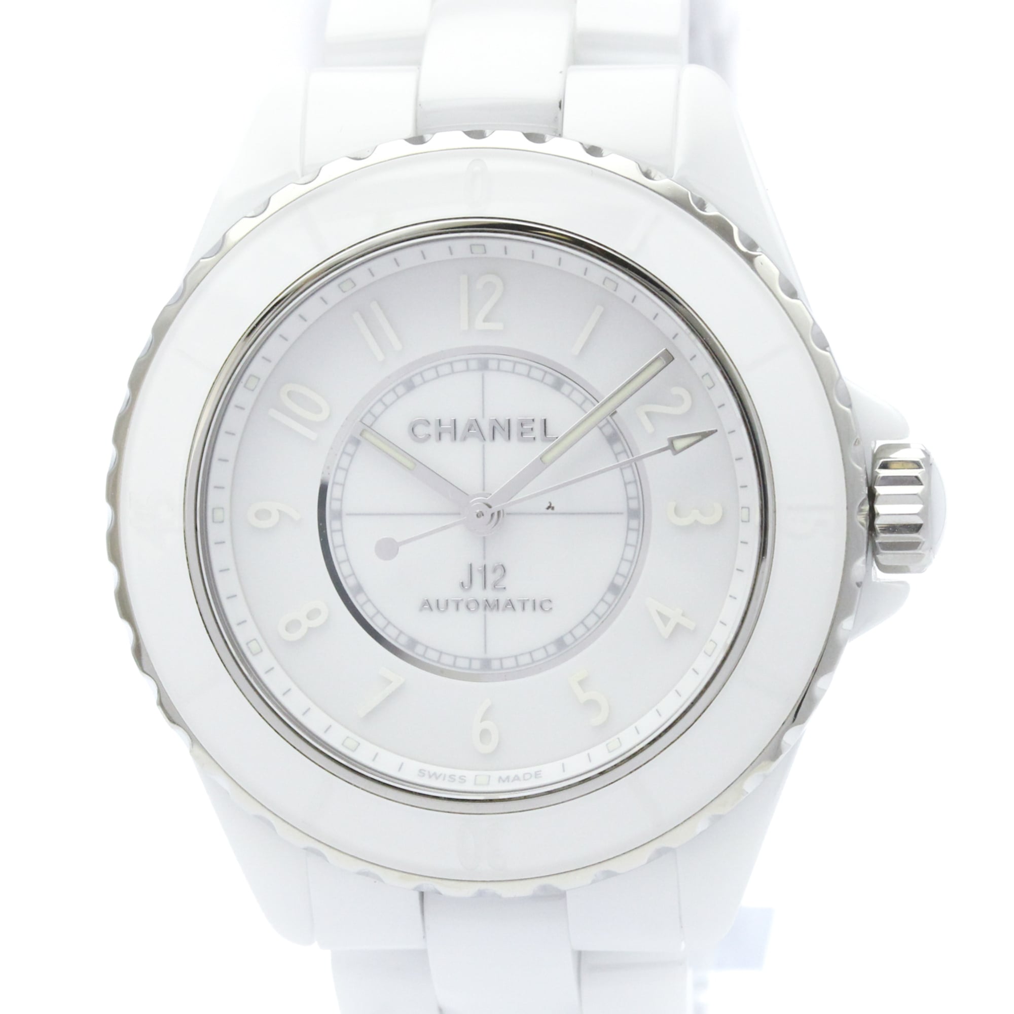 Rakuten - シャネル (CHANEL) J12 ファントム セラミック 自動巻き メンズ 時計 H6186 (外装仕上げ済み)【中古】