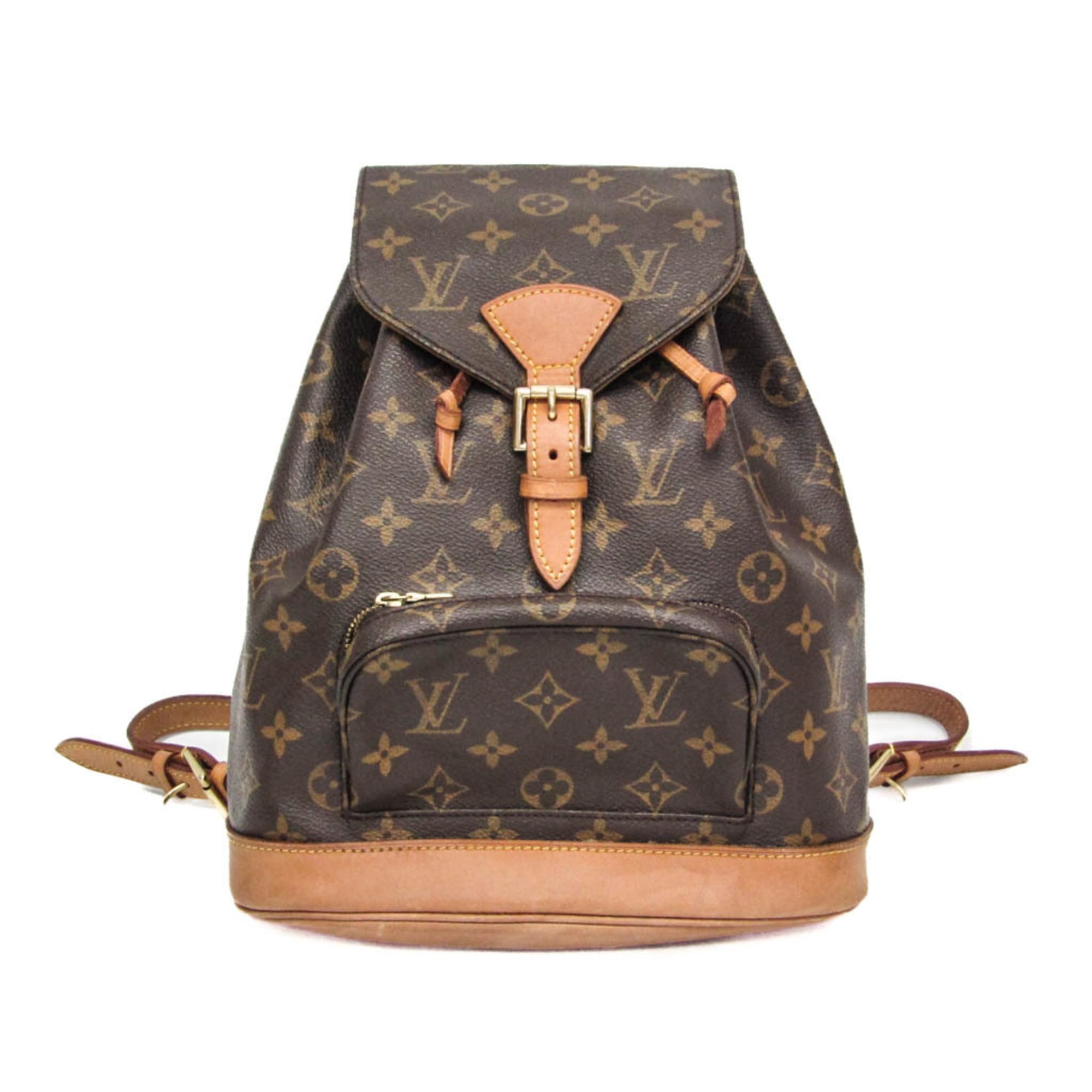 Rakuten - ルイ・ヴィトン(Louis Vuitton) モノグラム モンスリ MM M51136 レディース リュックサック ブラウン【中古】
