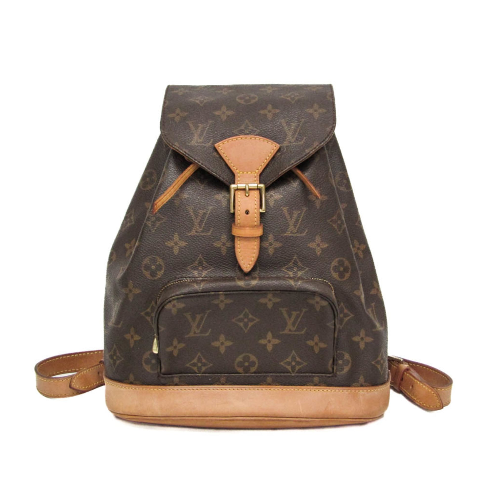 Rakuten - ルイ・ヴィトン(Louis Vuitton) モノグラム モンスリ MM M51136 レディース リュックサック ブラウン【中古】