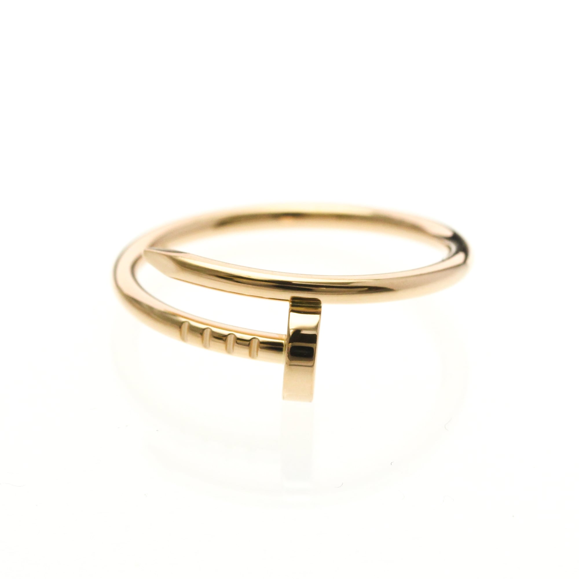 Rakuten - カルティエ(Cartier) ジュスト アン クル K18ピンクゴールド(K18PG) ファッション 無し リング ピンクゴールド(PG)【中古】