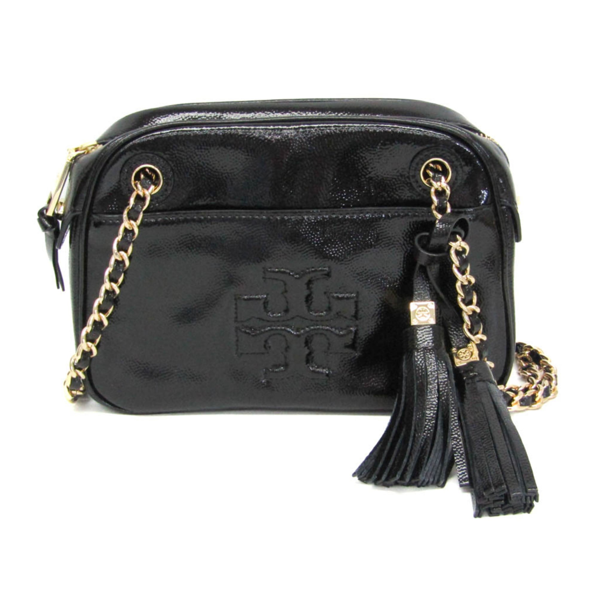 Rakuten - トリーバーチ(Tory Burch) チェーンショルダーバッグ レディース レザー ショルダーバッグ ブラック【中古】