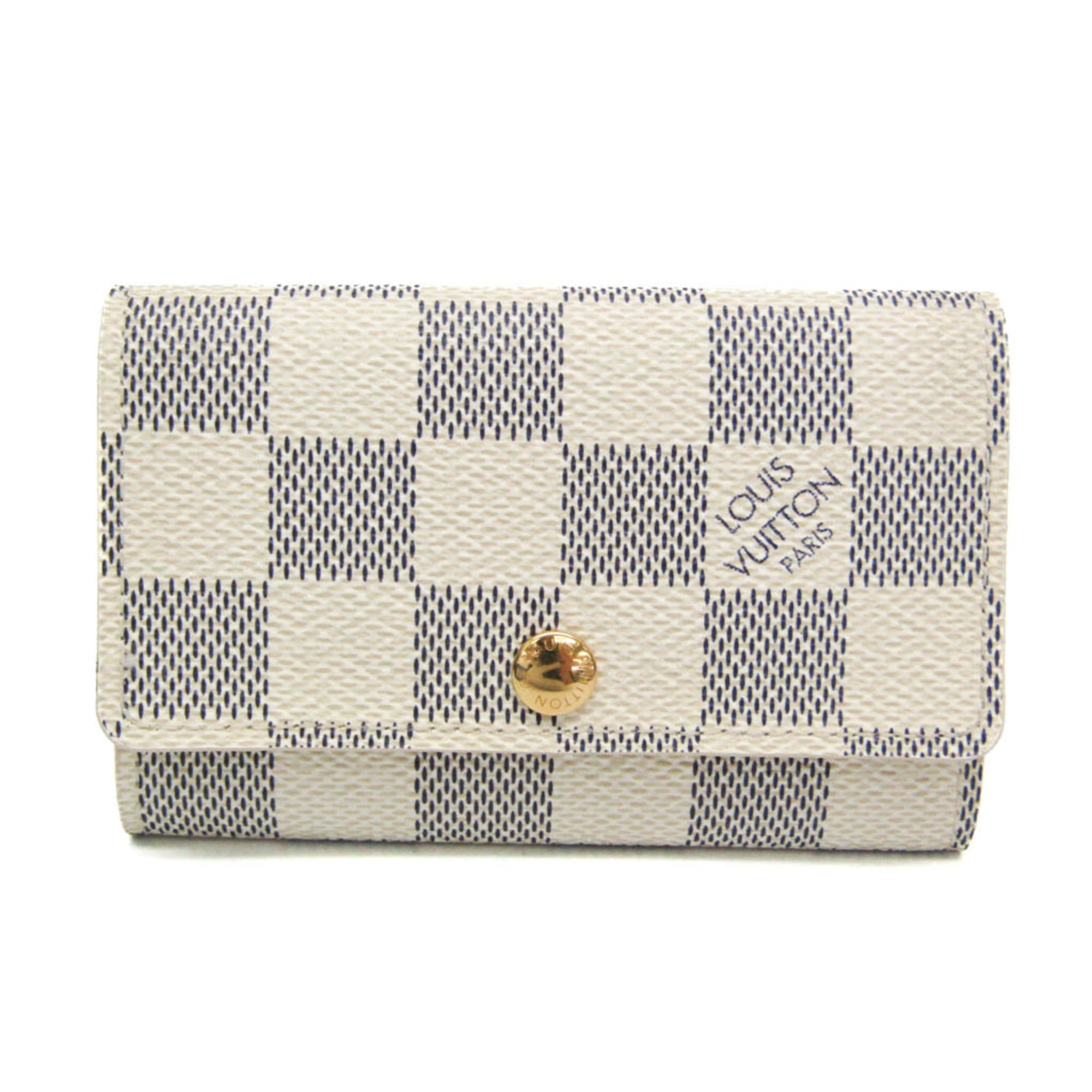 ルイ・ヴィトン(Louis Vuitton) ダミエアズール ミュルティクレ 6 N61745 メンズ,レディース ダミエアズール キーケース ダミエ・アズール【中古】