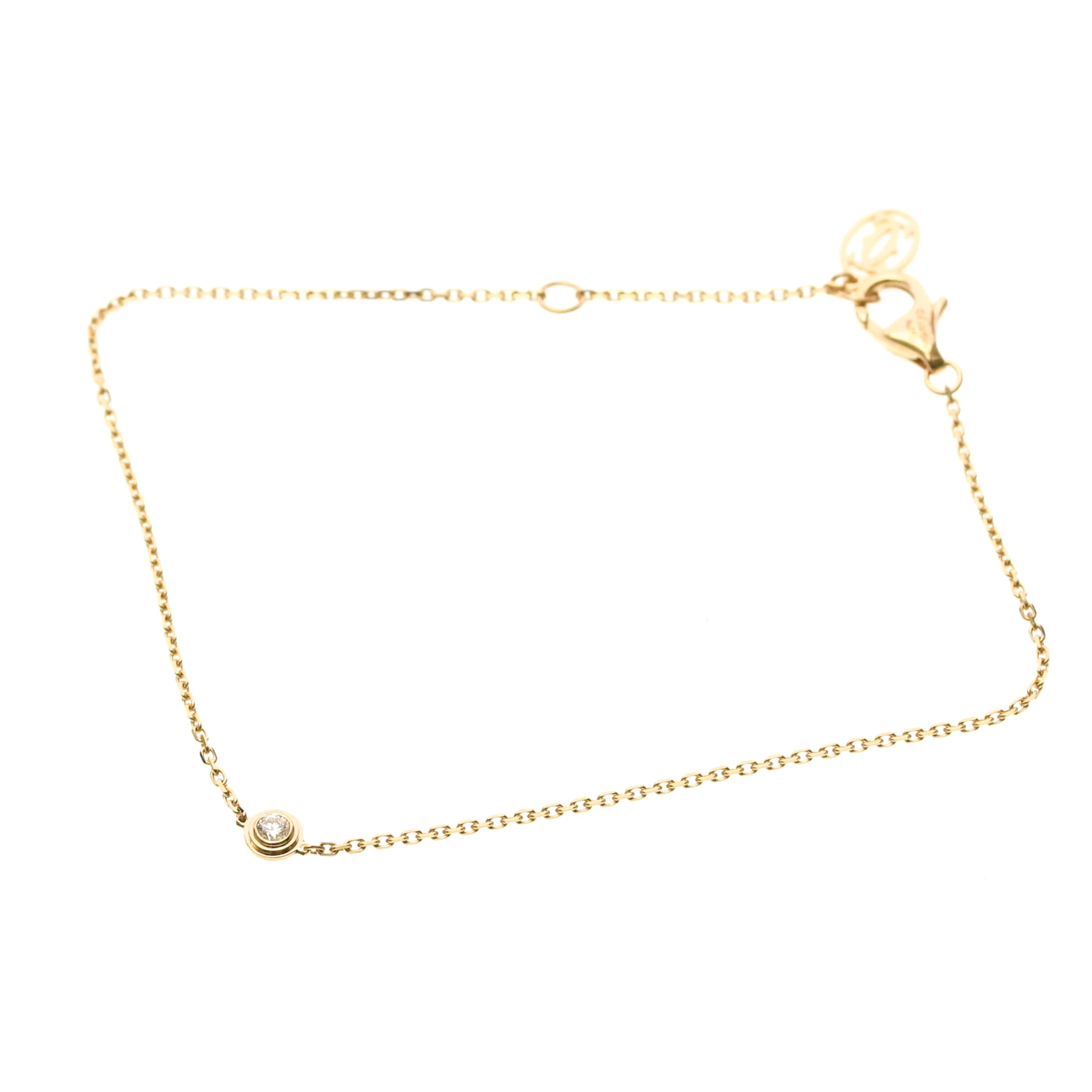 Rakuten - カルティエ(Cartier) ダムールブレスレット XS CRB6045717 K18ピンクゴールド(K18PG) ダイヤモンド ブレスレット ピンクゴールド(PG)【中古】