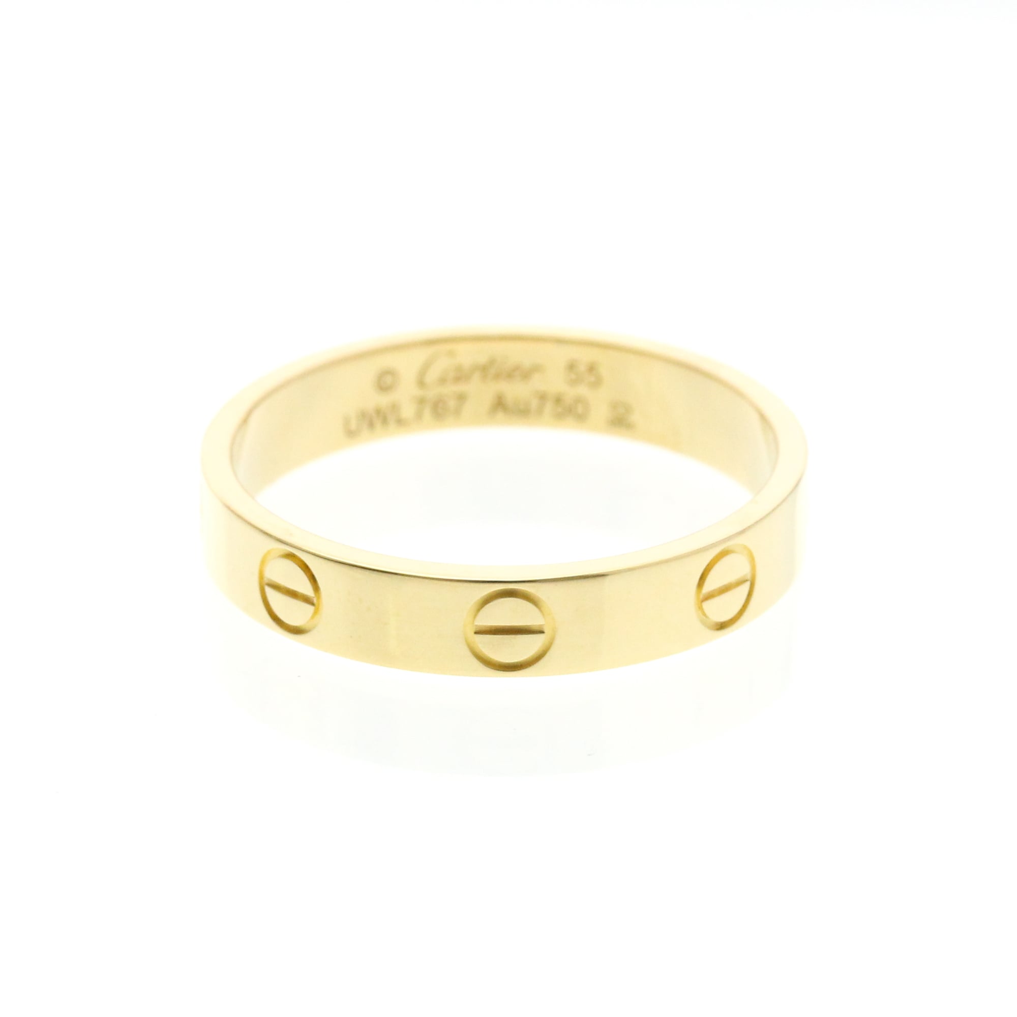 Rakuten - カルティエ(Cartier) ミニラブリング K18イエローゴールド(K18YG) ファッション 無し リング ゴールド【中古】