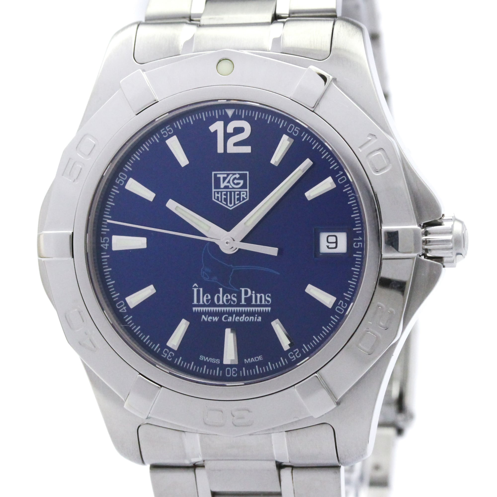 乐天商城 - タグホイヤー (TAG HEUER) アクアレーサー ニューカレドニア イルデパン 限定 ステンレススチール 自動巻き メンズ 時計 WAF211T (外装仕上げ済み)【中古】