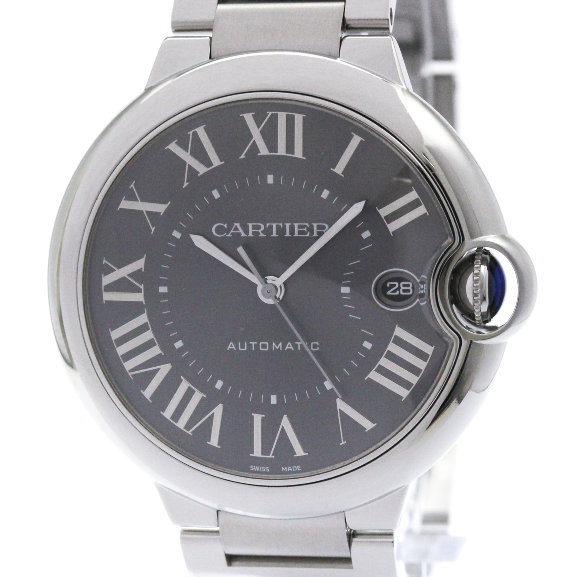 Rakuten - カルティエ (CARTIER) バロンブルー ステンレススチール 自動巻き メンズ 時計 WSBB0060 (外装仕上げ済み)【中古】