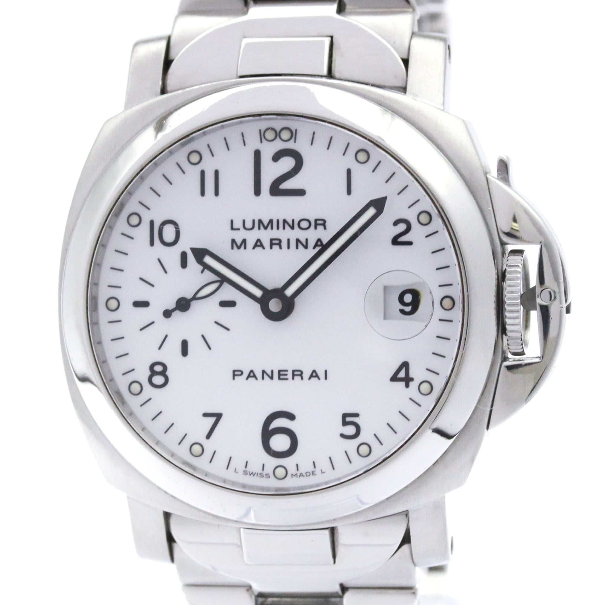 Rakuten - パネライ (PANERAI) ルミノール マリーナ ステンレススチール 自動巻き メンズ 時計 PAM00051 (外装仕上げ済み)【中古】