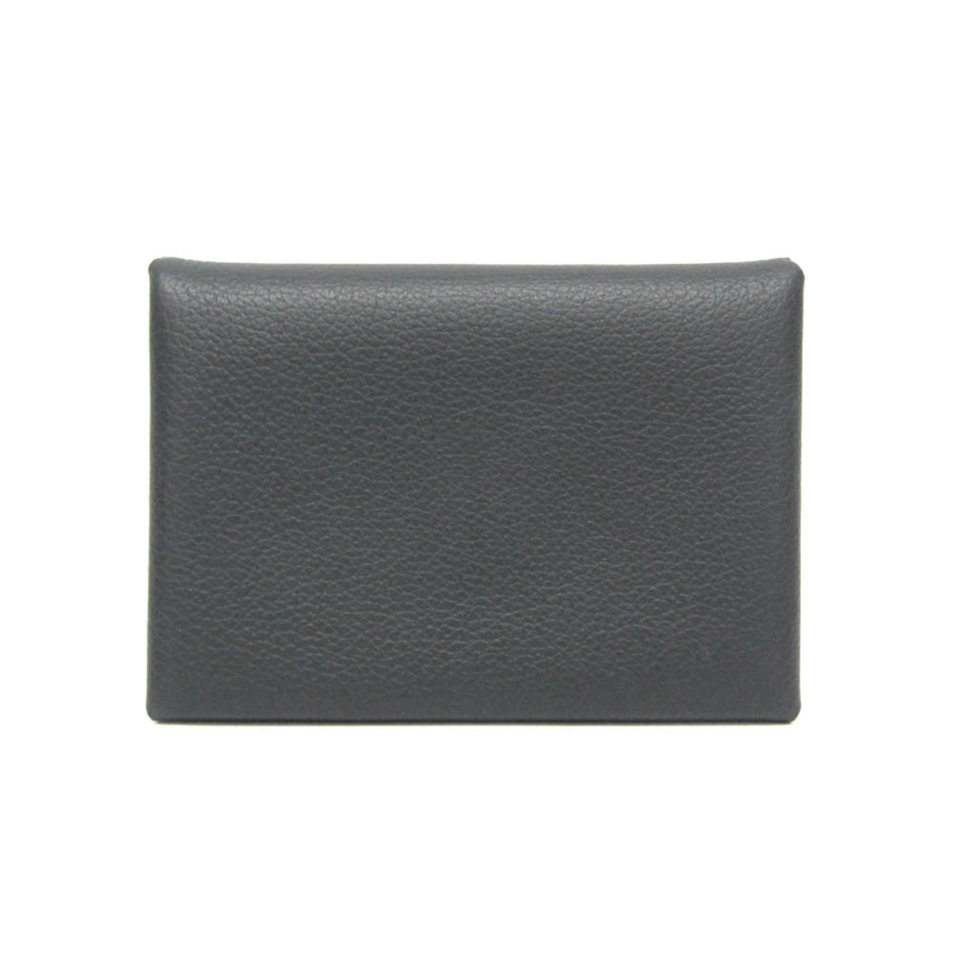 Rakuten - エルメス(Hermes) カルヴィ デュオ トゴ カードケース グレー【中古】