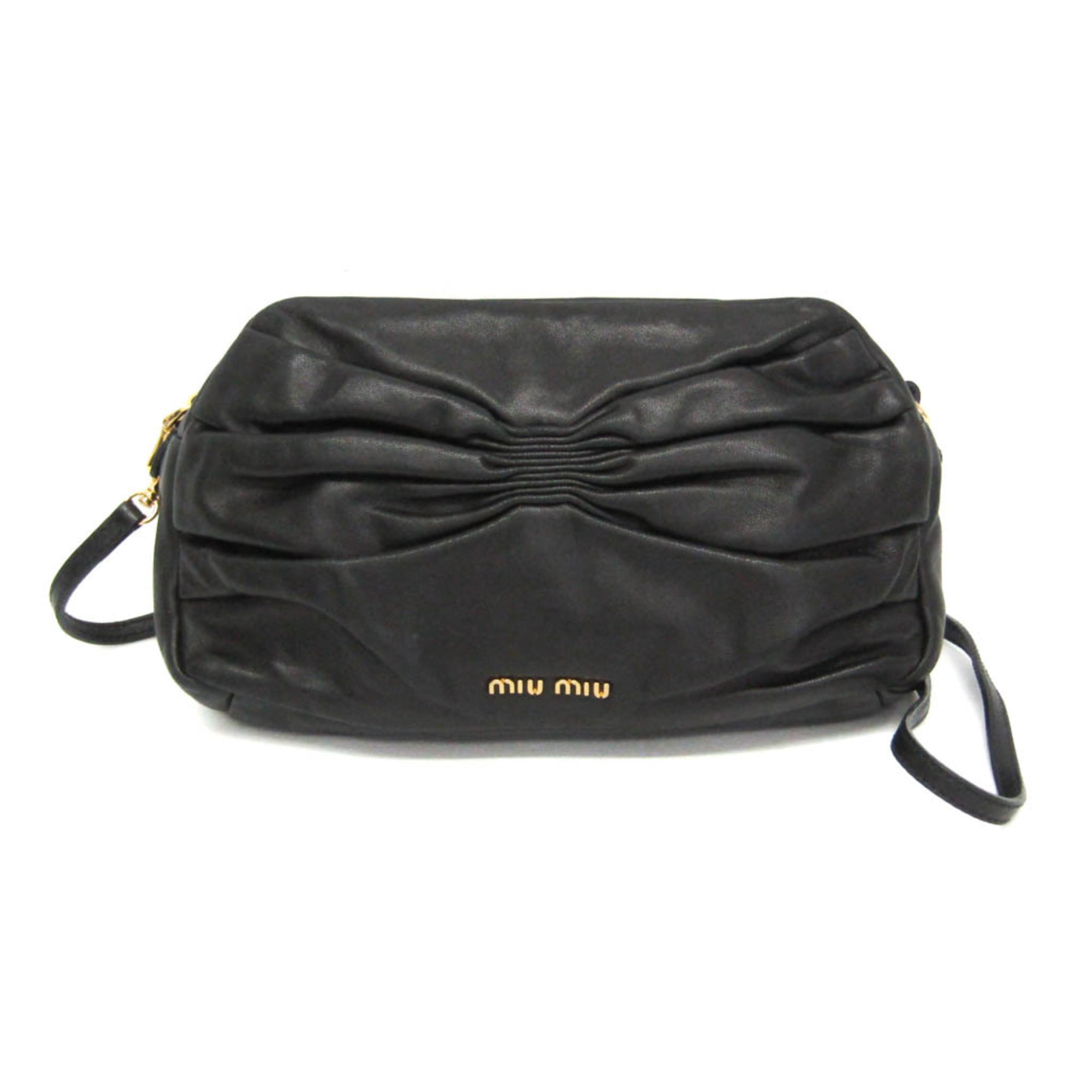 miumiu♡ミュウミュウ♡リボンバック miu miu（ミュウミュウ）の「Miu Miu - リボン カメラバッグ - women
