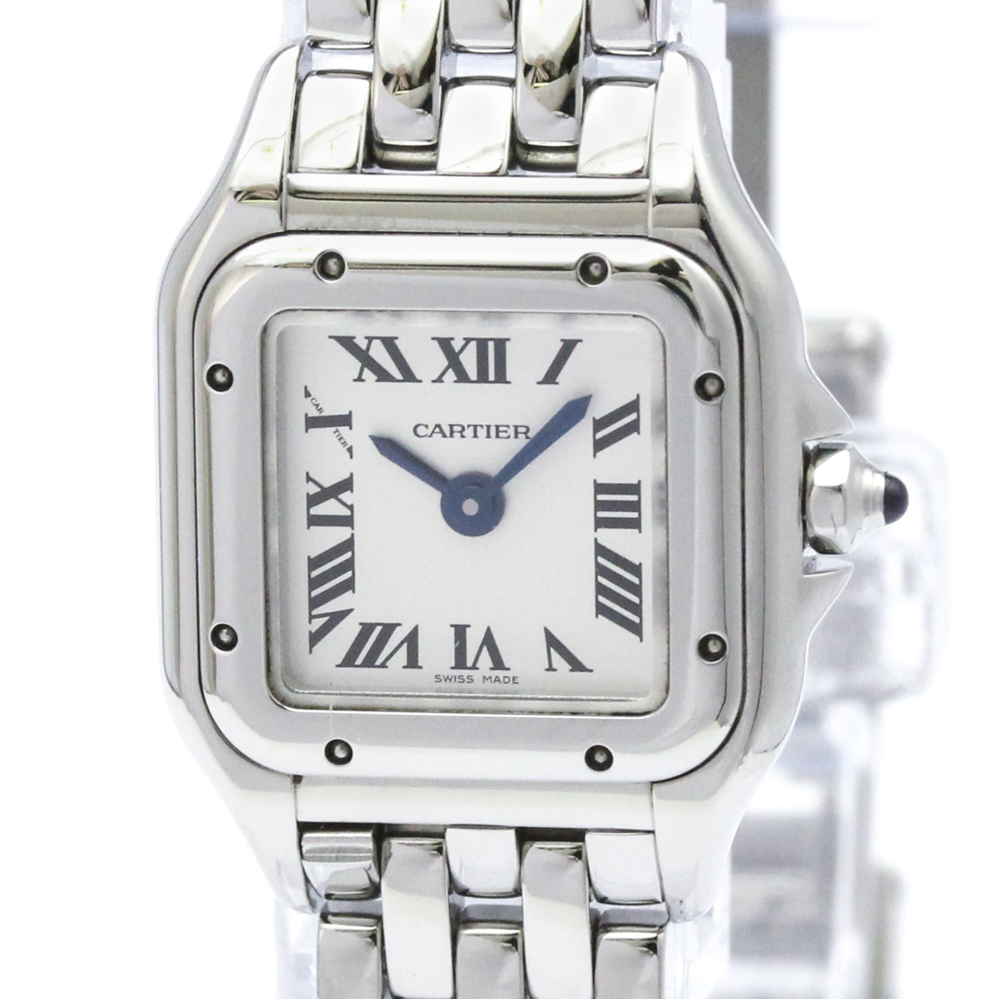 カルティエ (CARTIER) パンテール SM ステンレススチール クォーツ レディース 時計 WSPN0019 (外装仕上げ済み)【中古】
