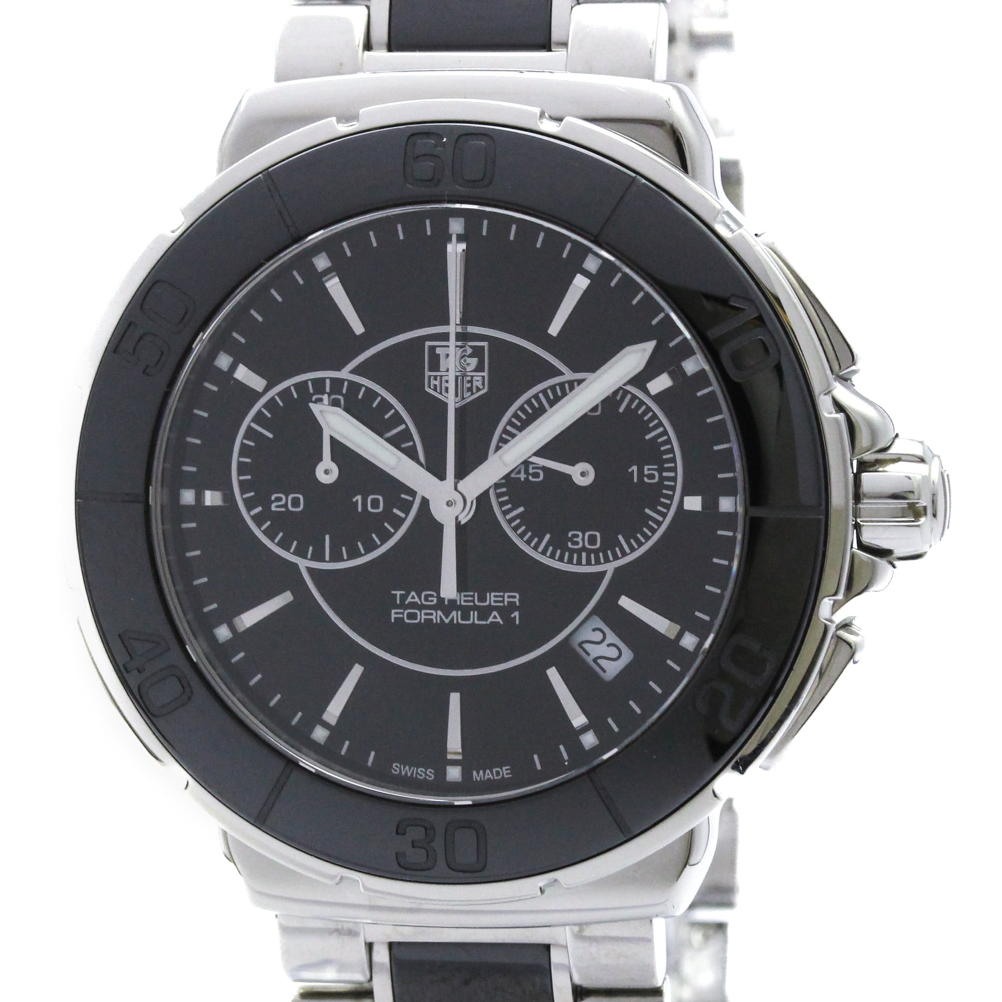 Rakuten - タグホイヤー (TAG HEUER) フォーミュラ1 セラミック ステンレススチール クォーツ メンズ 時計 CAH1210 (外装仕上げ済み)【中古】