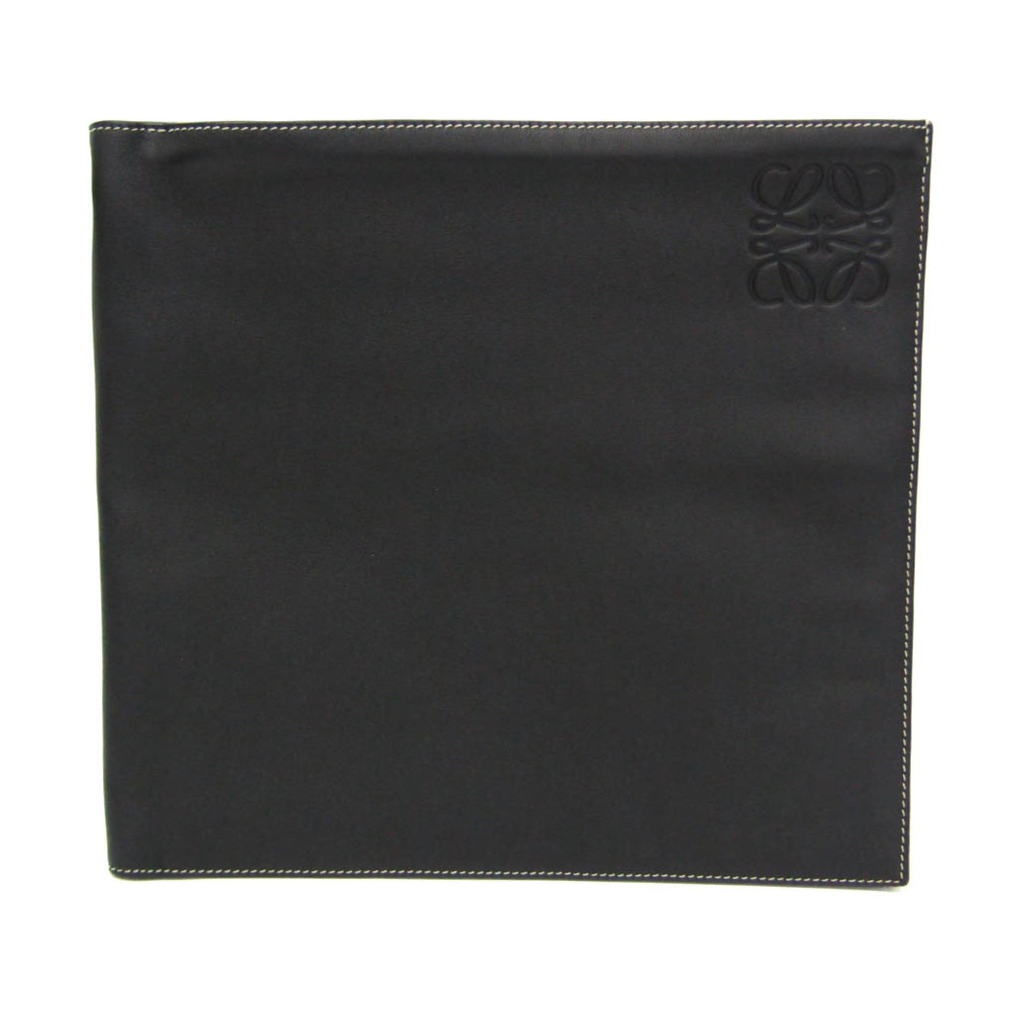 Rakuten - ロエベ(Loewe) アナグラム メンズ,レディース レザー クラッチバッグ ブラック【中古】