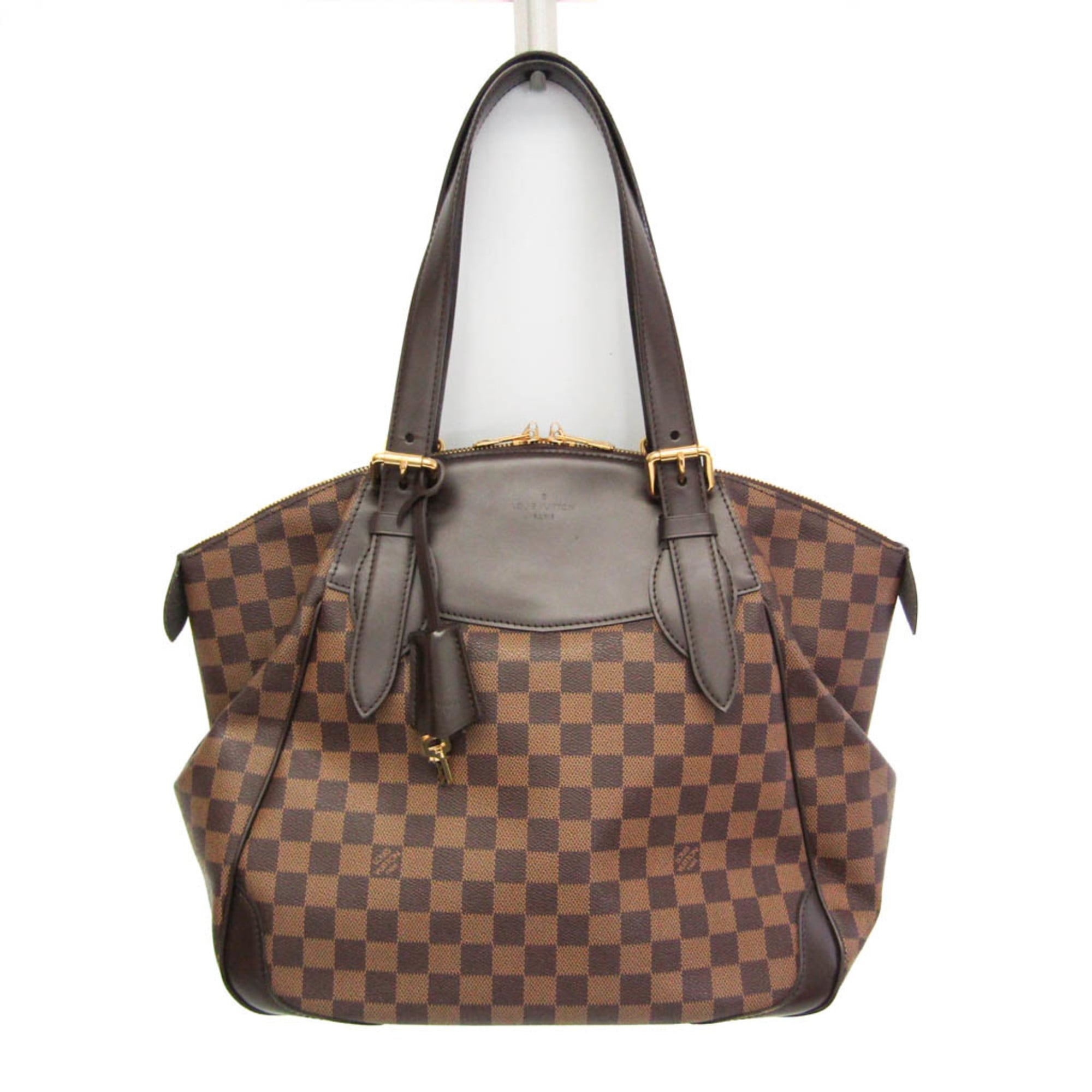 Rakuten - ルイ・ヴィトン(Louis Vuitton) ダミエ ヴェローナGM N41119 レディース ショルダーバッグ エベヌ【中古】