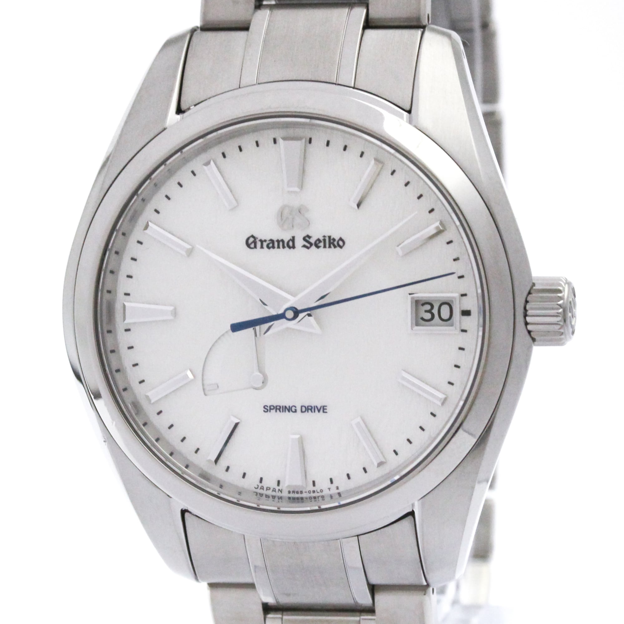 グランドセイコー (GRAND SEIKO) スプリングドライブ マスターショップ限定 WAKO刻印有 チタン メンズ 時計 SBGA211(9R65-0AE0) (外装仕上げ済み)【中古】