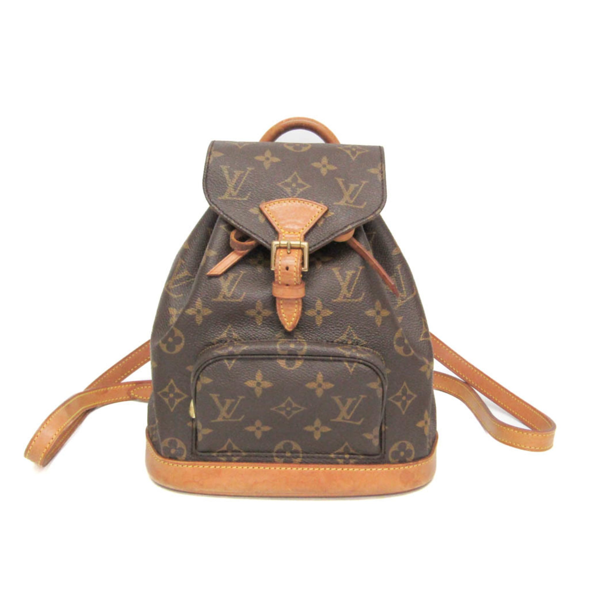 Rakuten - ルイ・ヴィトン(Louis Vuitton) モノグラム ミニモンスリ M51137 レディース リュックサック ブラウン【中古】