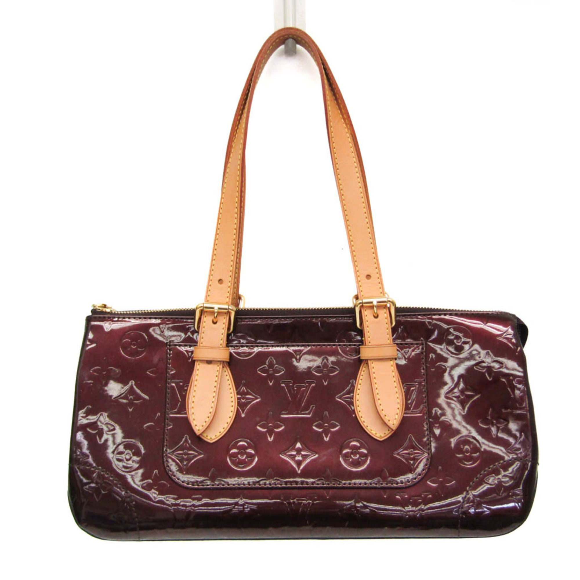 Rakuten - ルイ・ヴィトン(Louis Vuitton) モノグラムヴェルニ ローズウッド・アヴェニュー M93510 レディース ショルダーバッグ アマラント【中古】