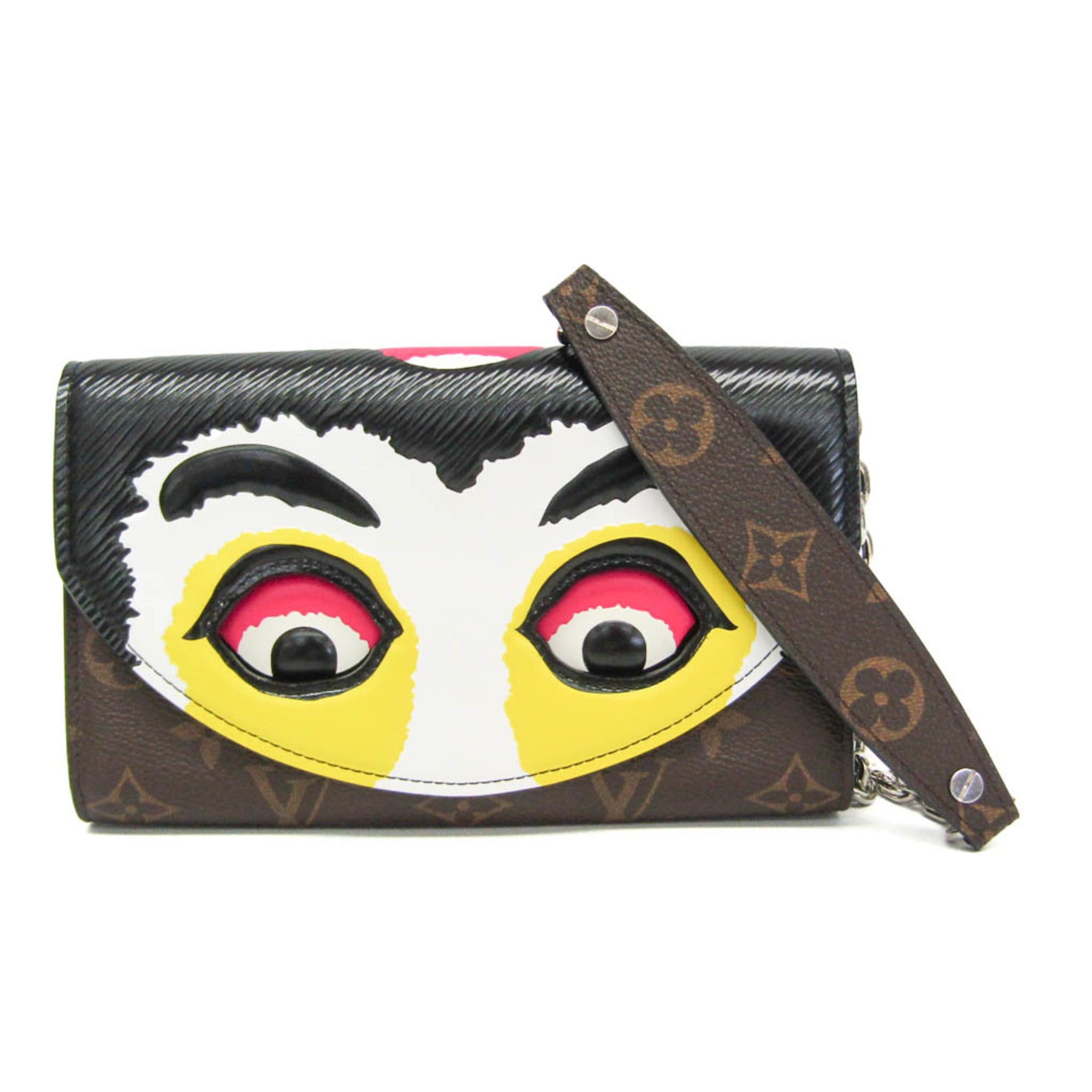Rakuten - ルイ・ヴィトン(Louis Vuitton) モノグラム エピ ポシェット カブキマスク M43532 メンズ,レディース ショルダーバッグ ブラック,ブラウン,ホワイト【中古】