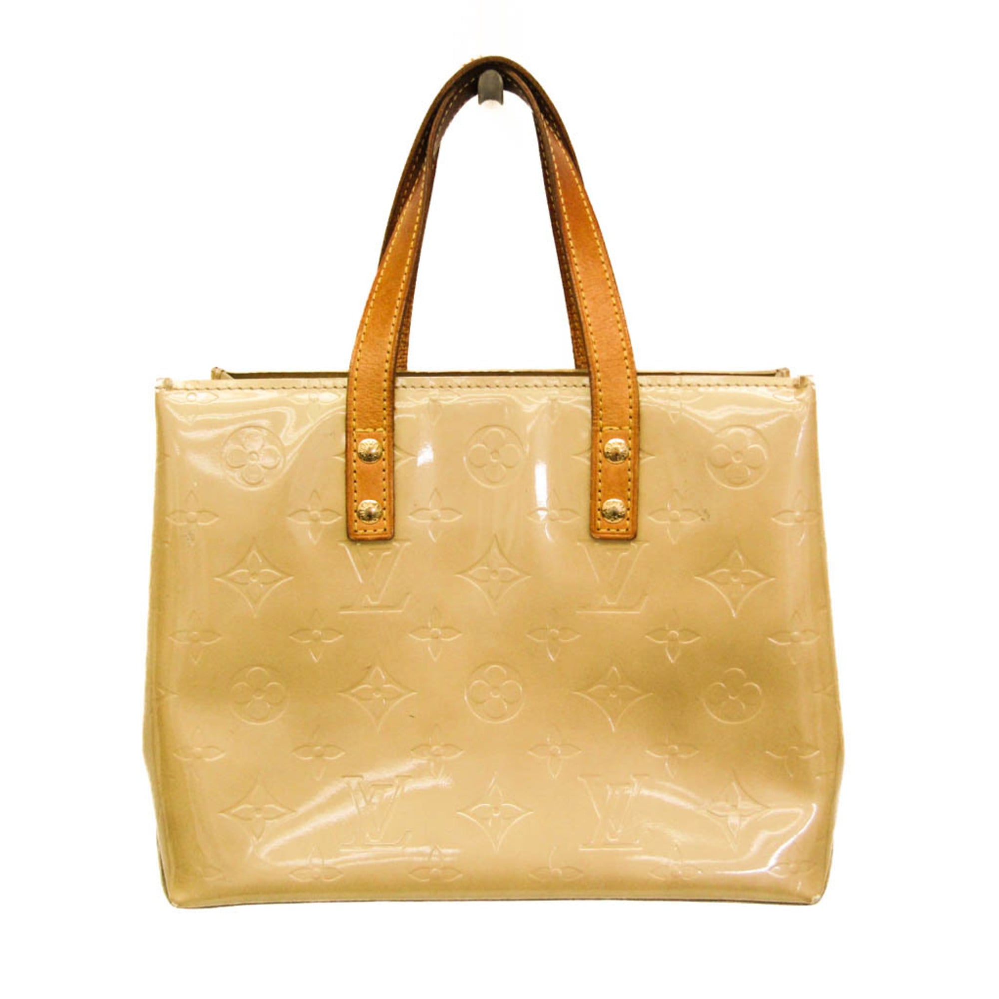 Rakuten - ルイ・ヴィトン(Louis Vuitton) モノグラムヴェルニ リードPM M91144 レディース ハンドバッグ ソフトベージュ【中古】